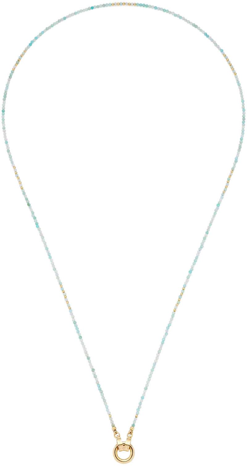 LEONARDO Charm-Kette Halskette aqua Pipp...