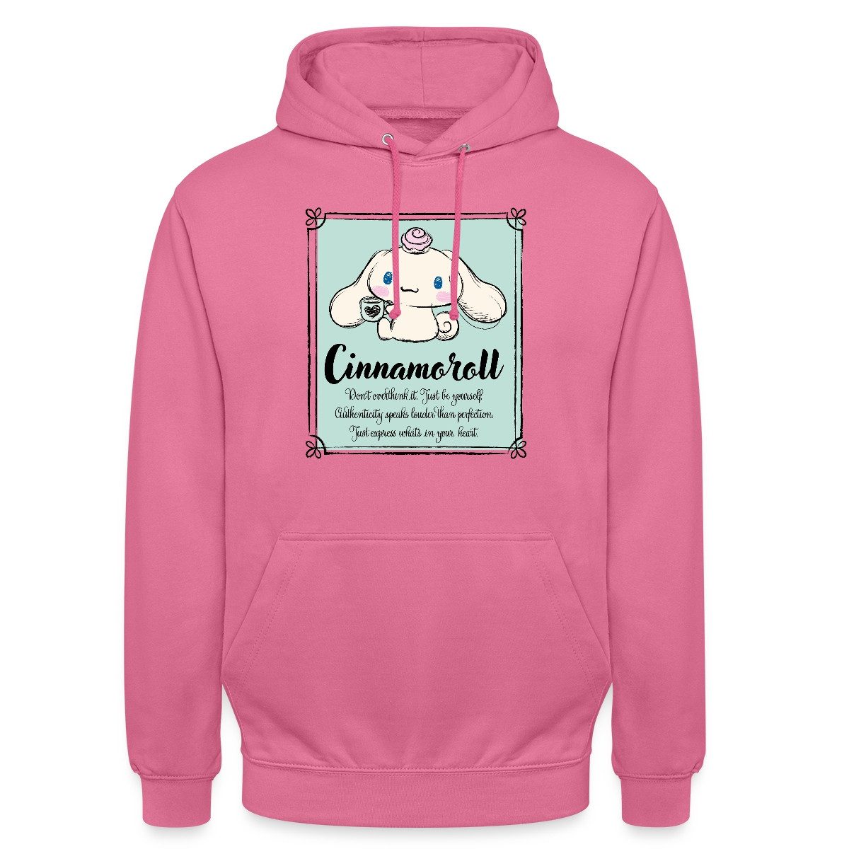 Hoodie Cinnamoroll Just Be Yourself Unisex Hoodie