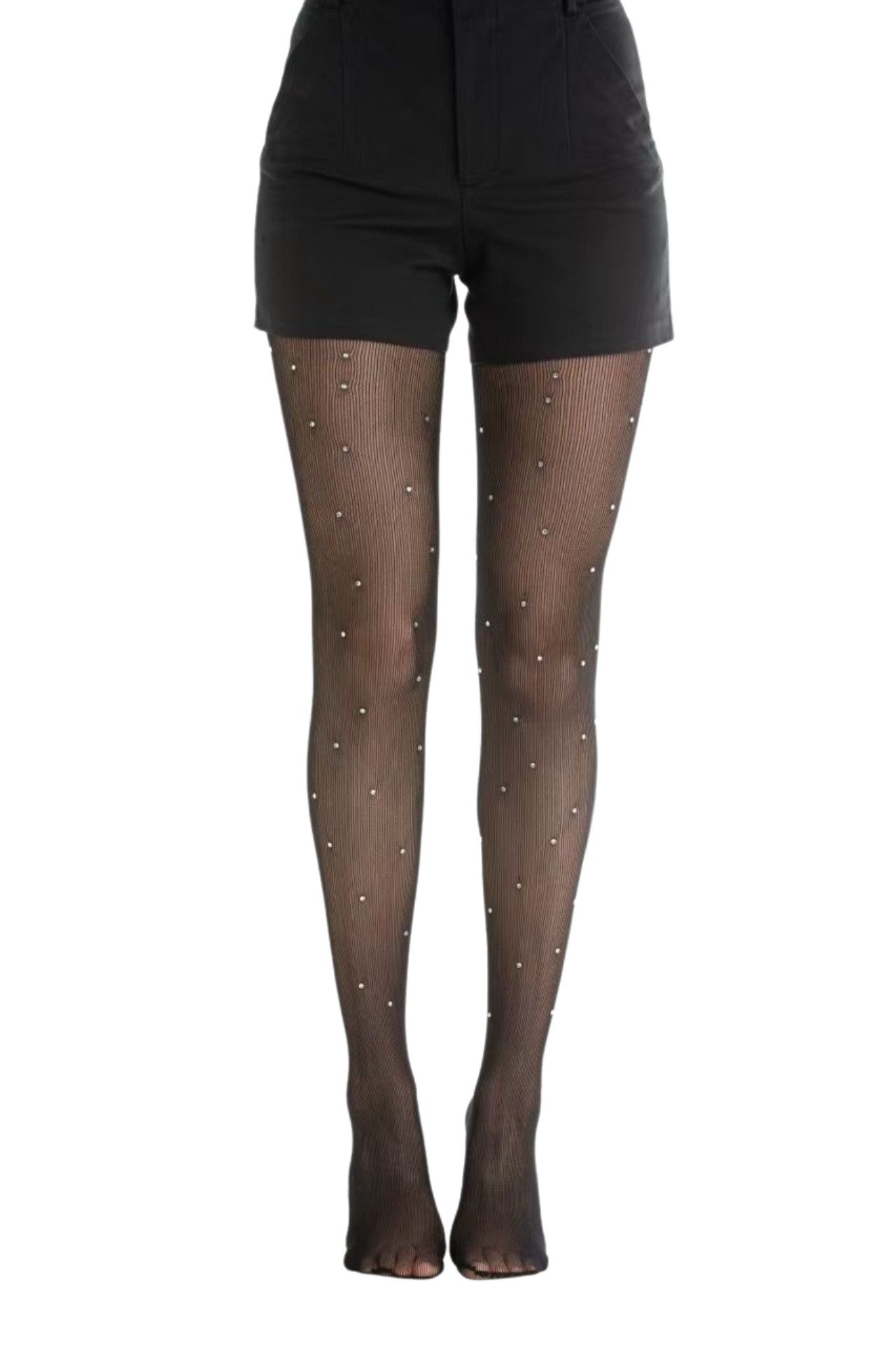 Strumpfhose Damen – Klassische Damenstrumpfhose mit dezentem Muster