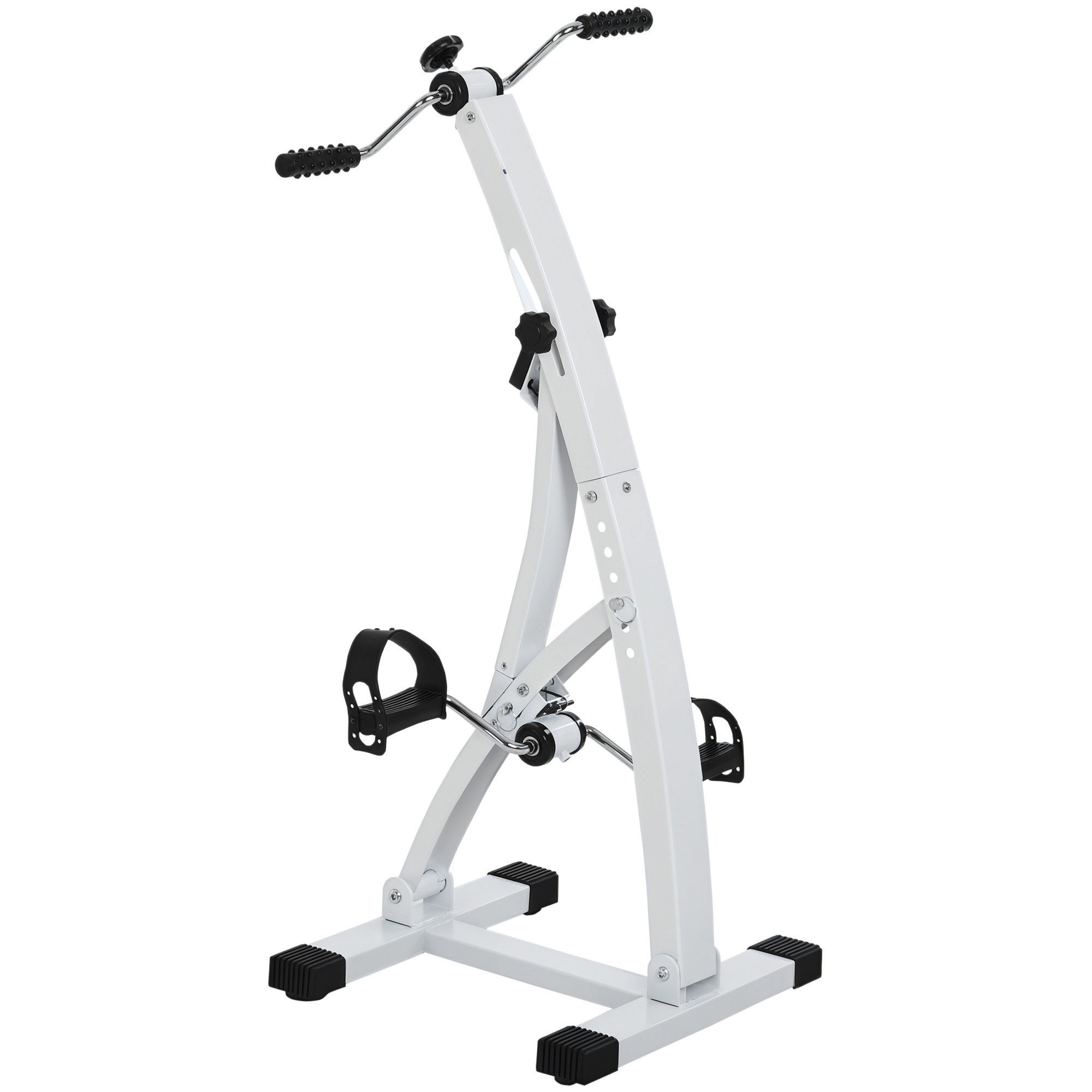 furnicato Heimtrainer Pedaltrainer Senioren Mini mit LCD Display und