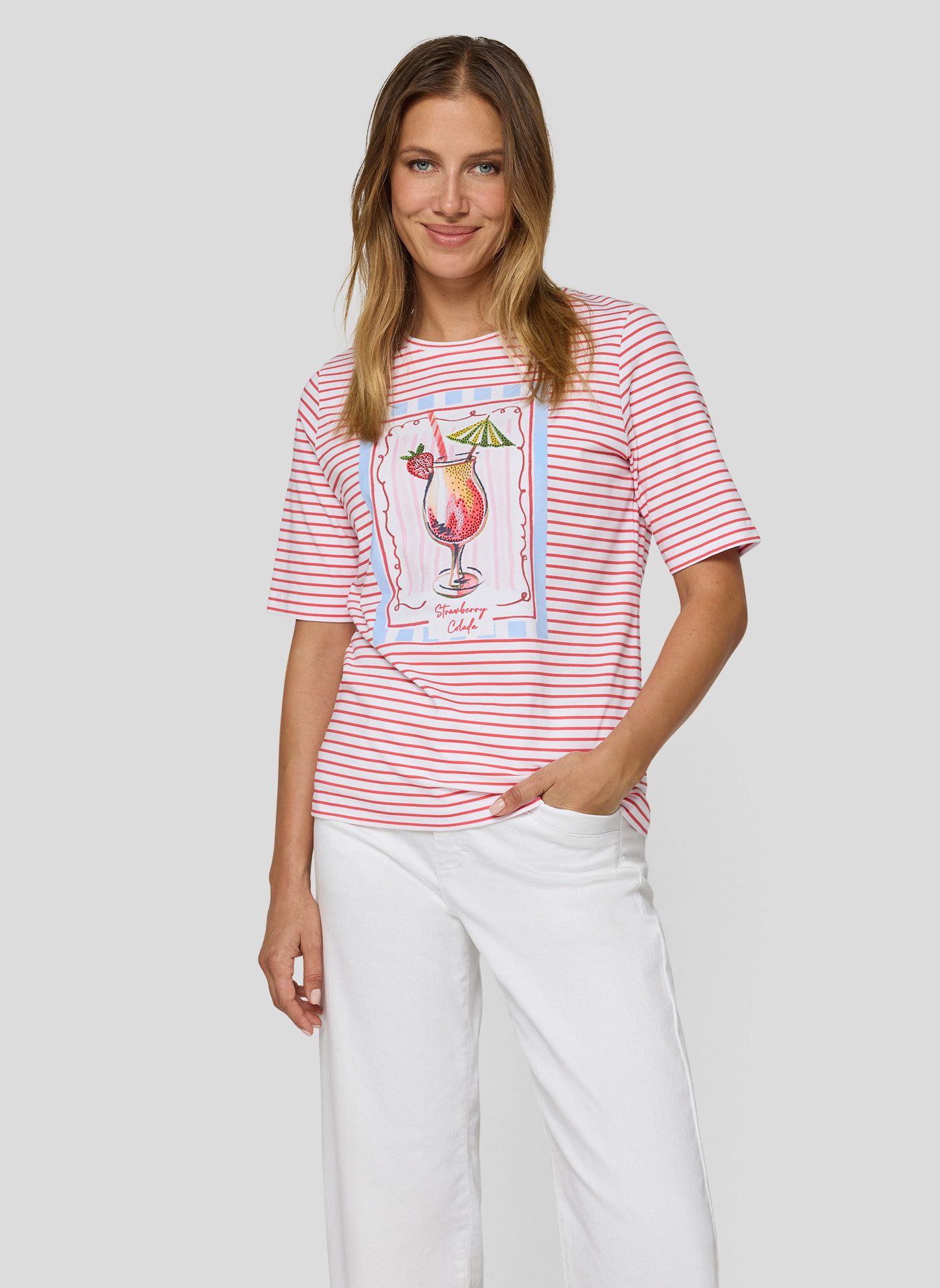 Rabe T-Shirt mit Print