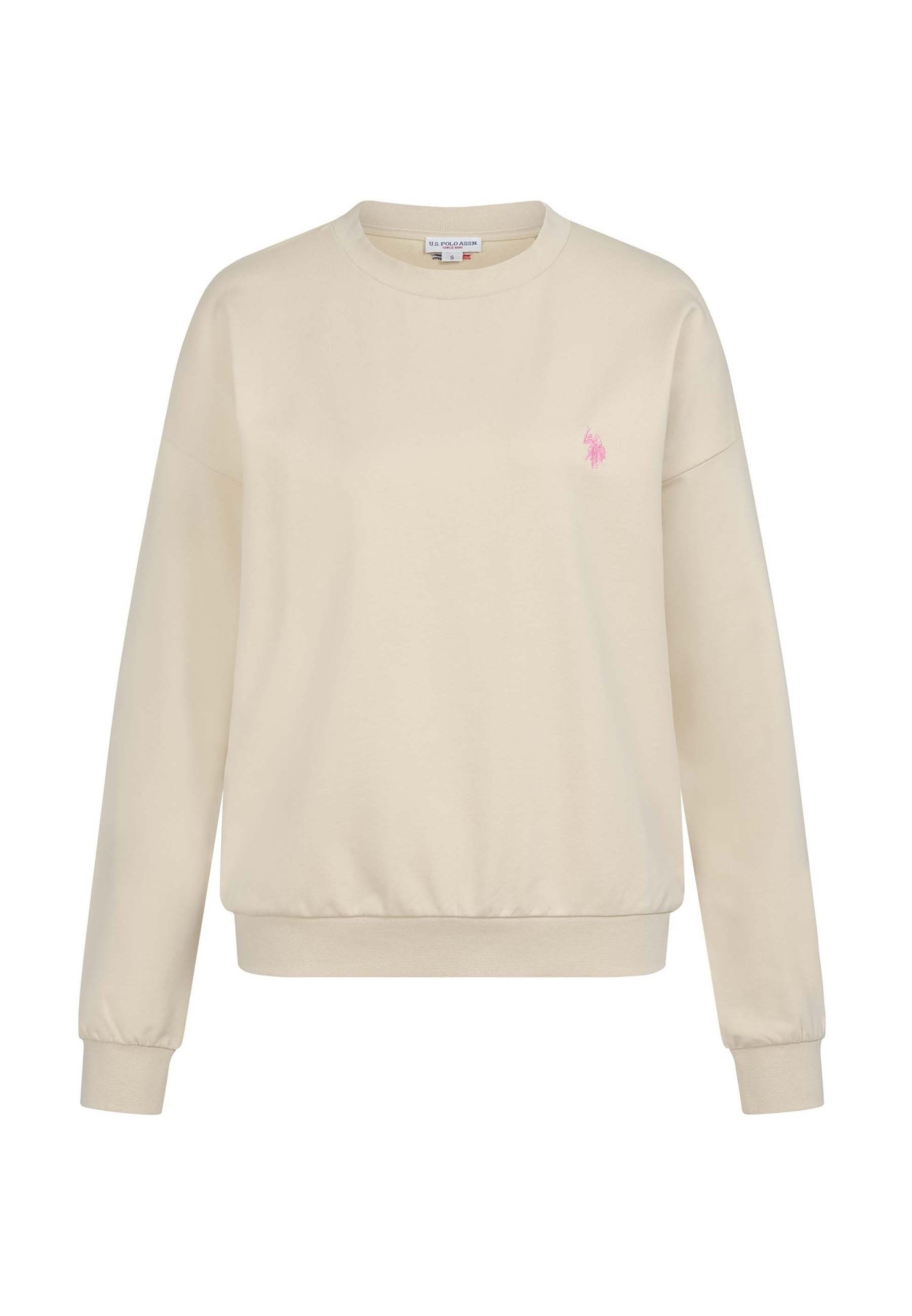 U.S. Polo Assn. Sweatshirt USKalatine Pullover Rundhals – Baumwollmix Sweater Weicher Rundhalspullover mit Stretch und Logo-Stickerei – Bild 5 von 5