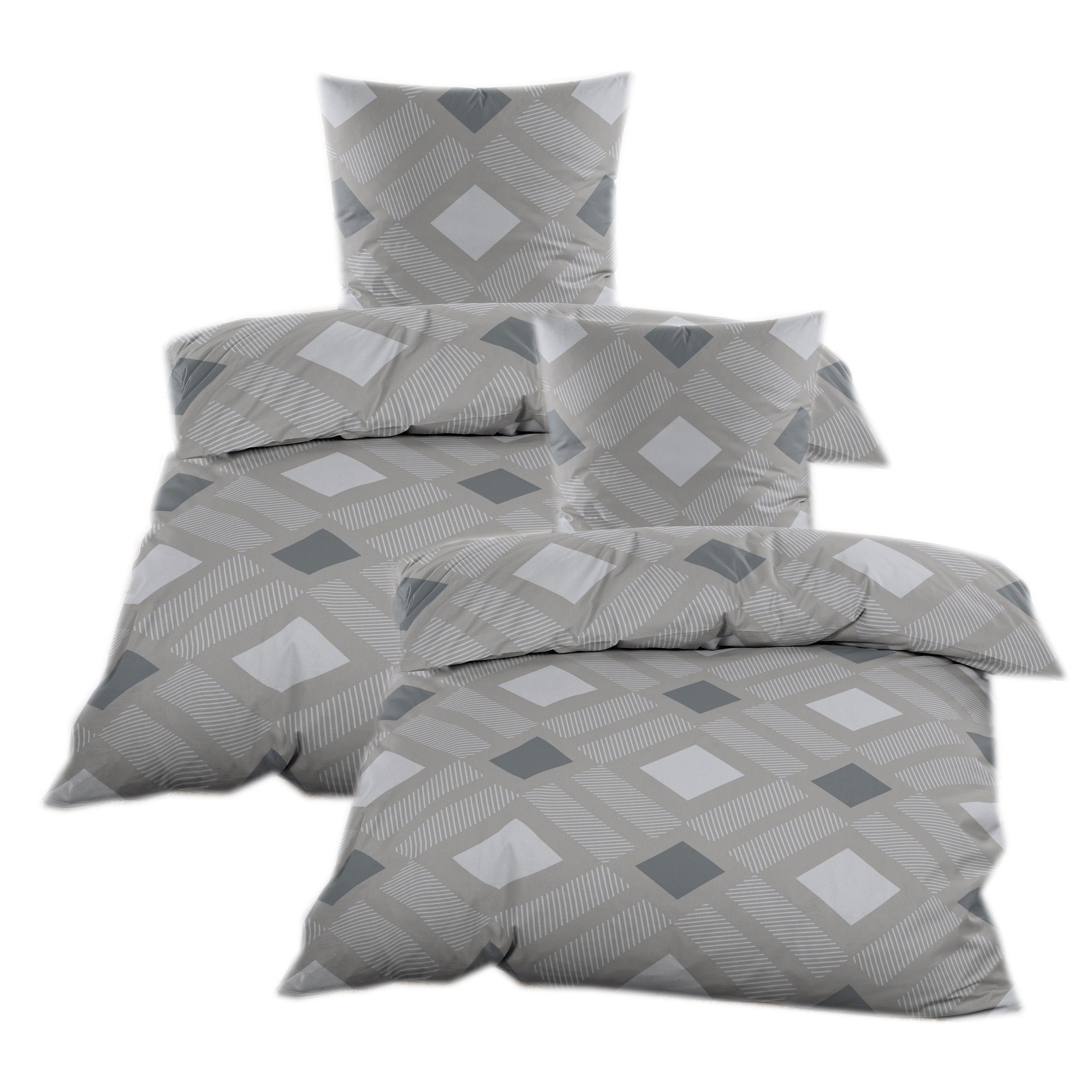 Casa Colori Bettwäsche Renforce Ganzjahres Bettgarnitur günstig online kaufen