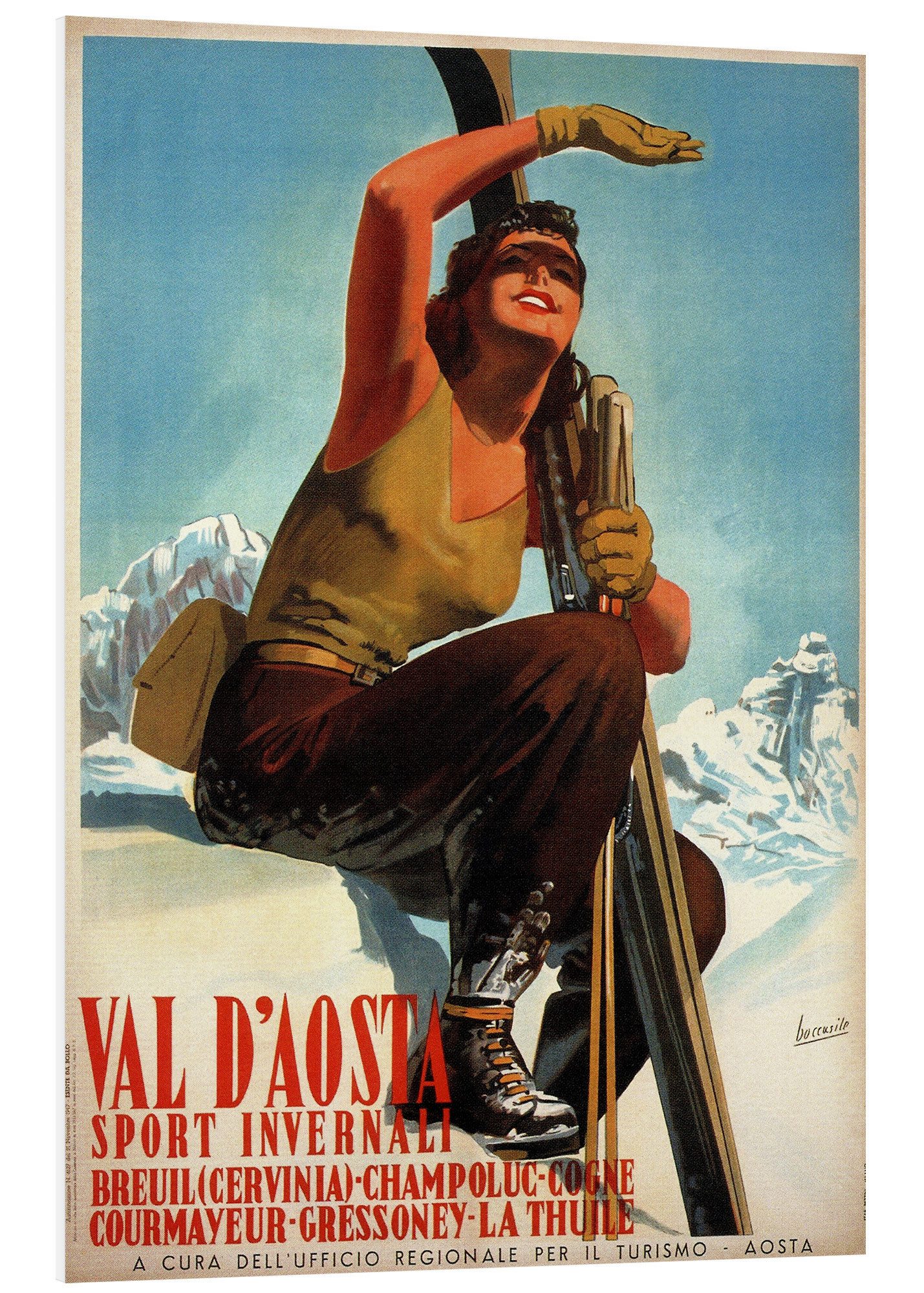 Forex-Bild Vintage Ski Collection