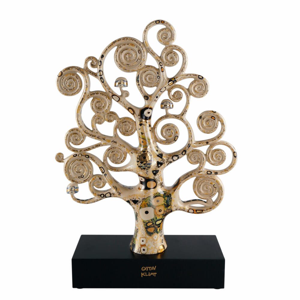 Goebel Dekofigur Goebel Figur Gustav Klimt - Der Lebensbaum, Porzellan, Bunt, Limited