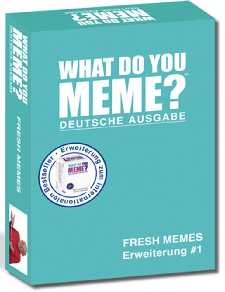 HUCH! Spiel What Do You Meme? - Fresh Memes #1, Partyspiel