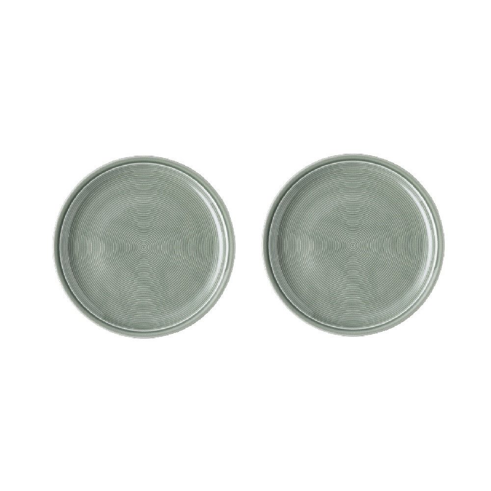 Thomas Porzellan Frühstücksteller Thomas Trend Colour Moss Green Frühstücksteller Ø 20 cm 2er Set