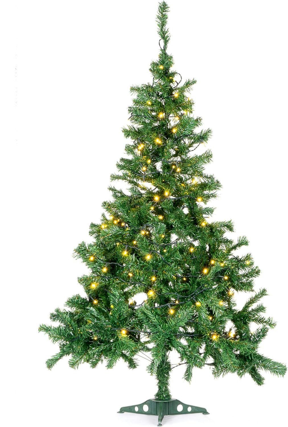 UE Stock Künstlicher Weihnachtsbaum Tannenbaum 1,50 Meter, Christbaum