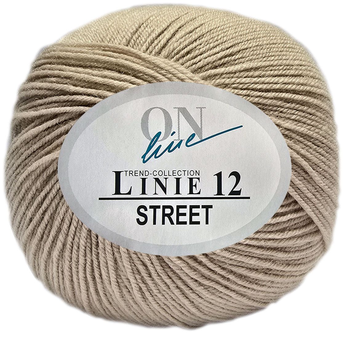 Online Garne 50 Gramm Online Linie 12 Street Design Uni Farbauswahl Bastelgarn