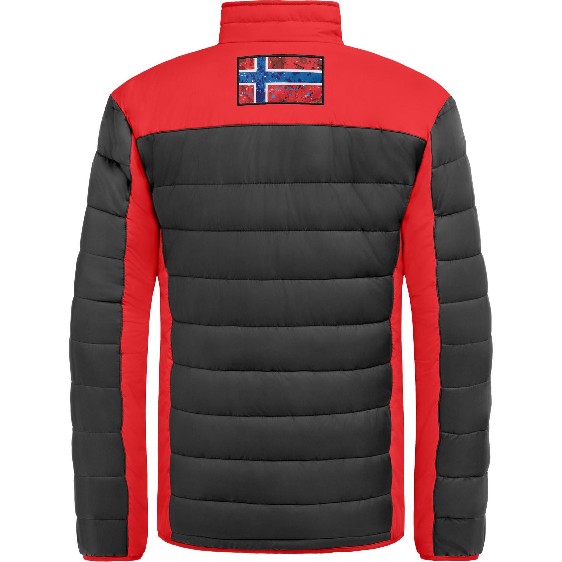 Nebulus Winterjacke FIGHT, P5901 - Herren, schwarz-rot, L