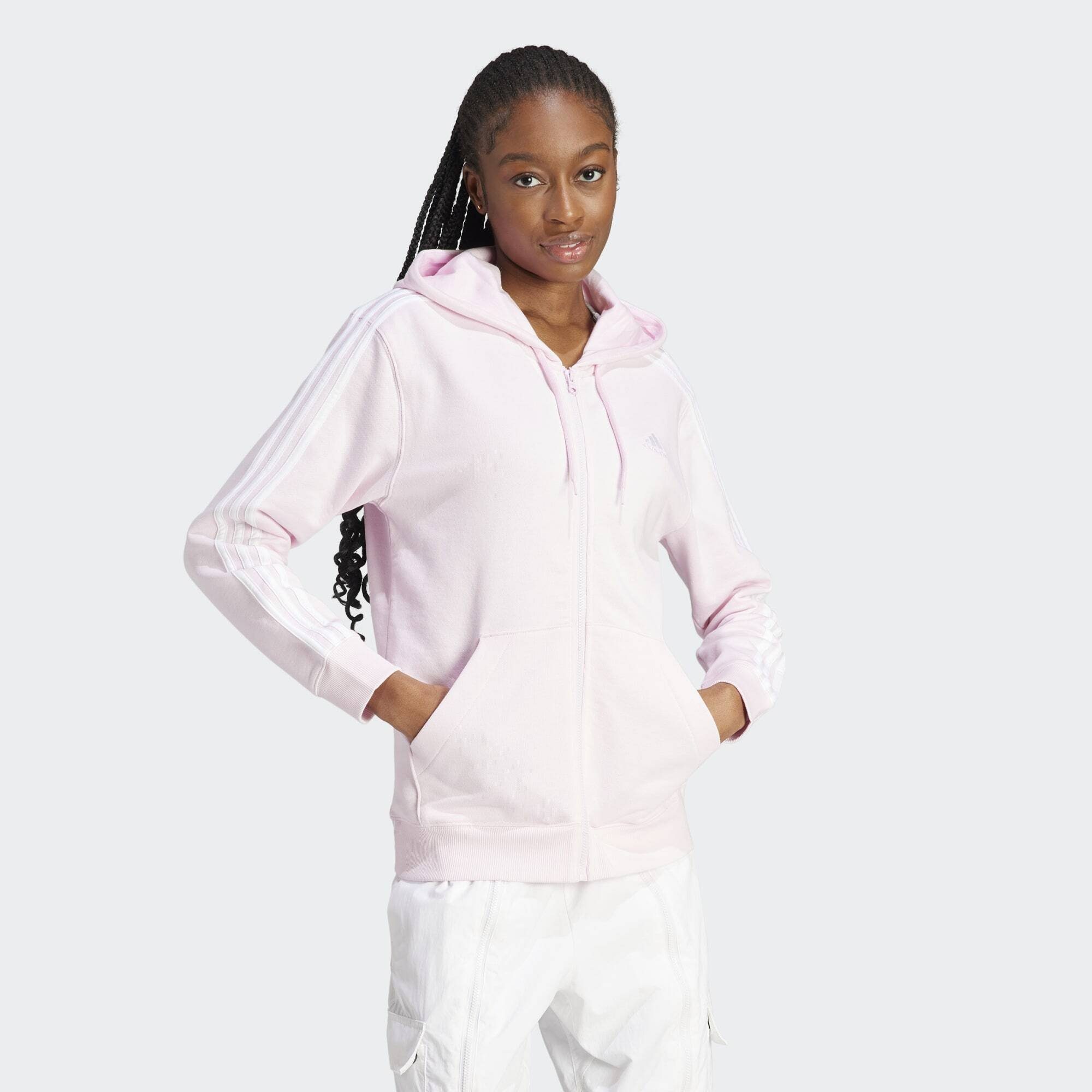 adidas Sportswear Hoodie Clear Pink / White | 