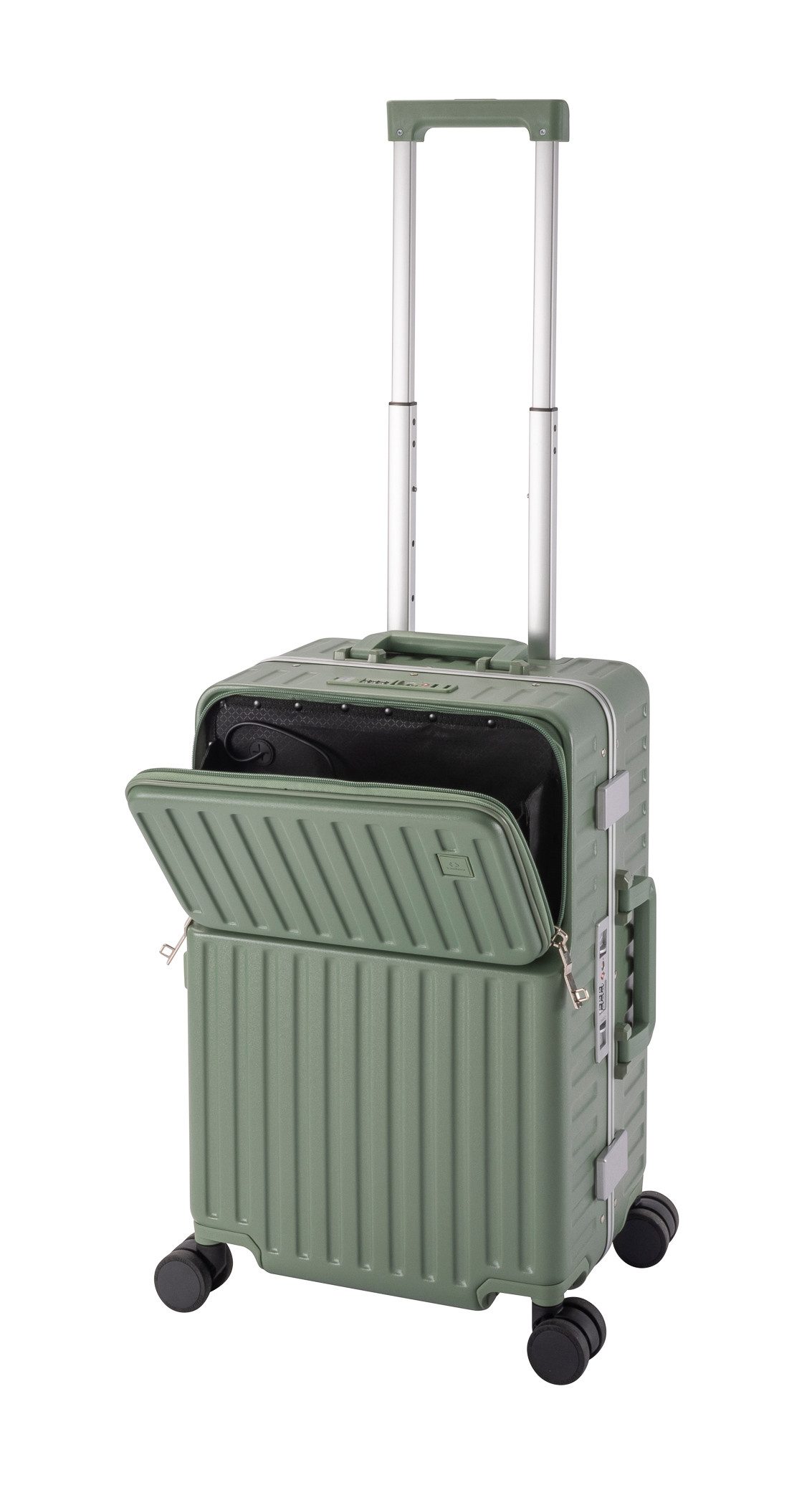 Travelhouse Hartschalen-Trolley Roma, 4 Rollen, mit USB und Getränkehalter günstig online kaufen