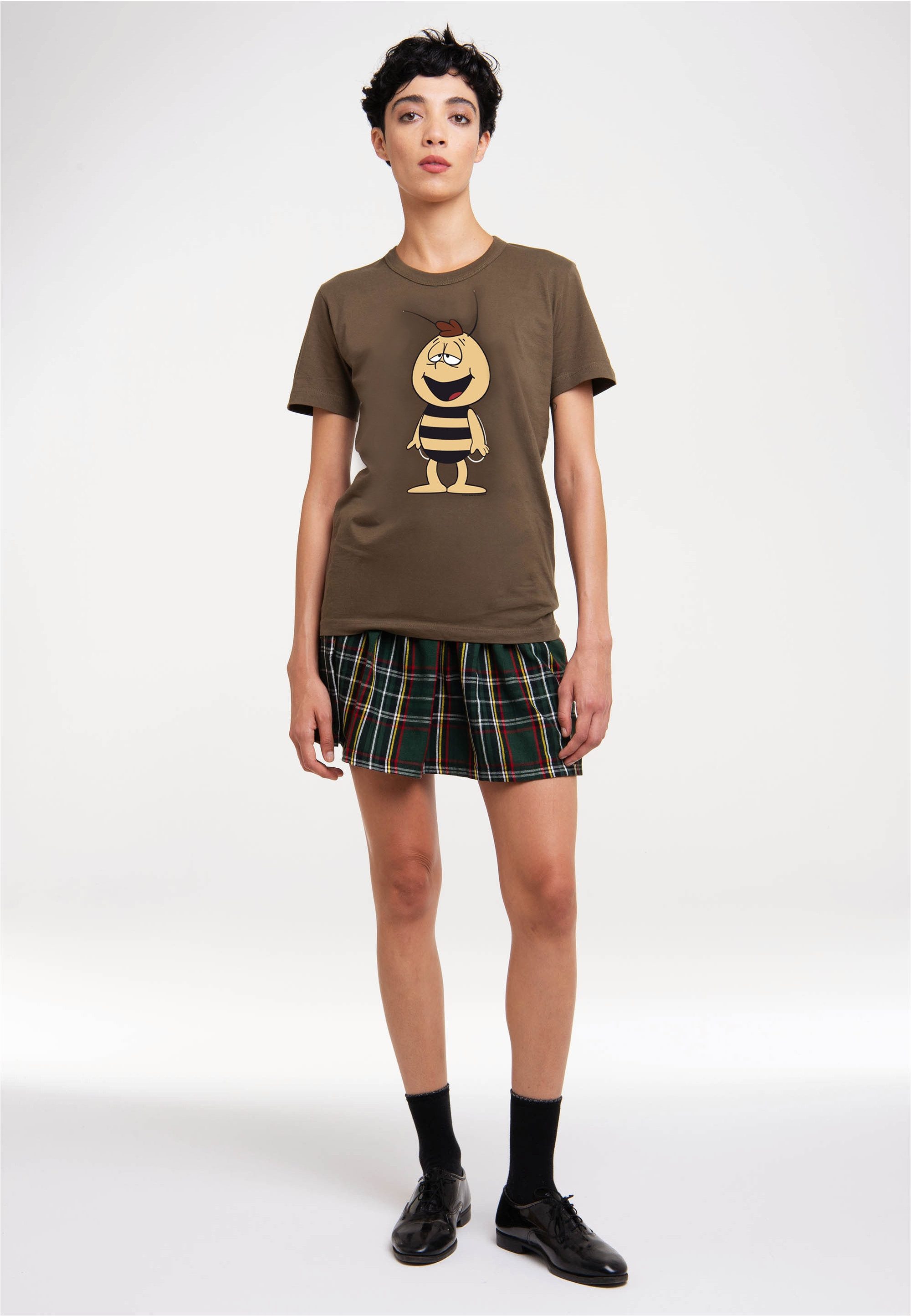 LOGOSHIRT T-Shirt Die Biene Maja - Willi mit coolem Print