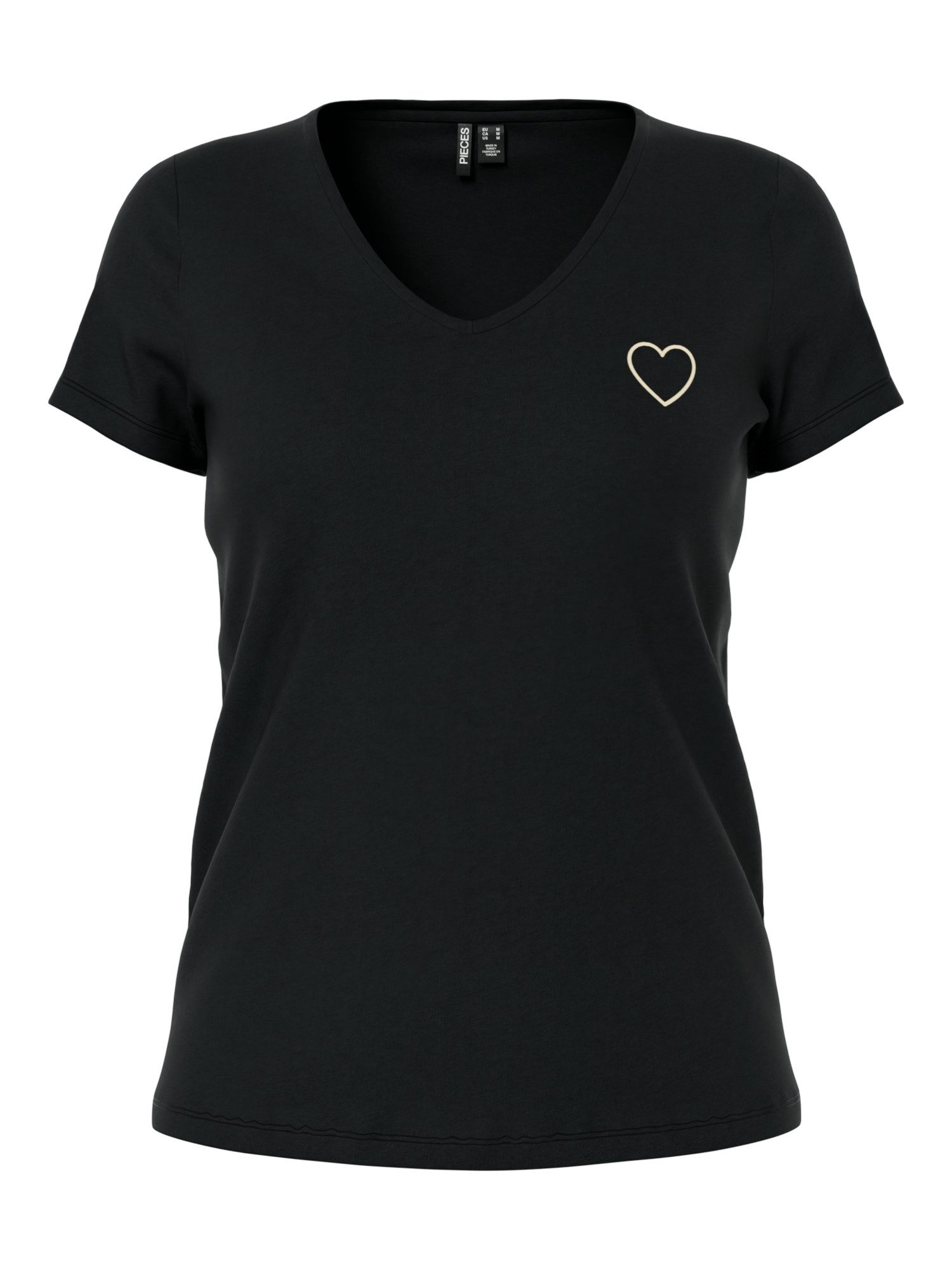 pieces V-Shirt PCNEW BILLY TEE EMB NOOS BC günstig online kaufen