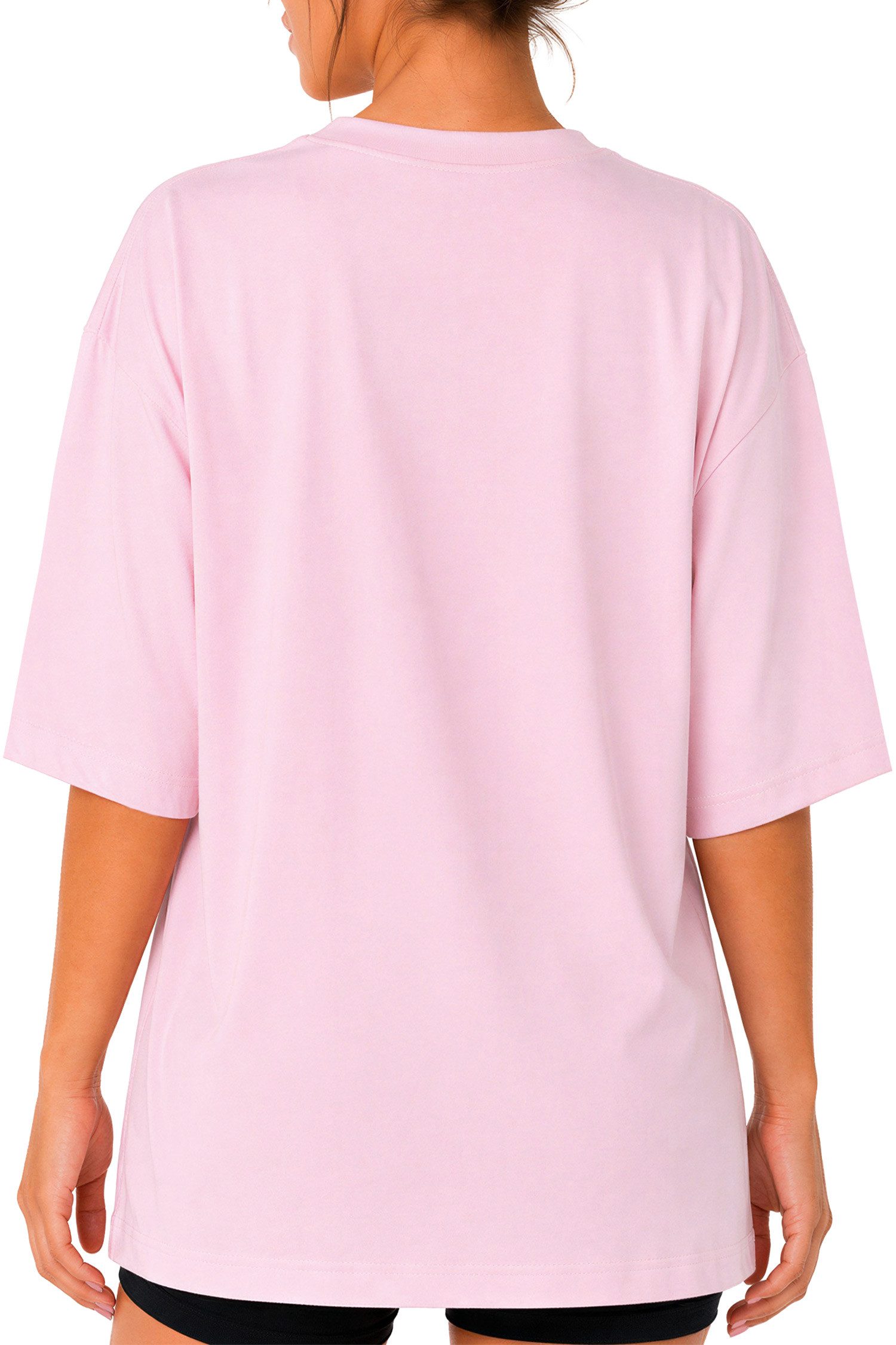 Reichstadt Oversize-Shirt Damen Oversized Kurzarmshirt 25RSW070 in kräftigen Farben