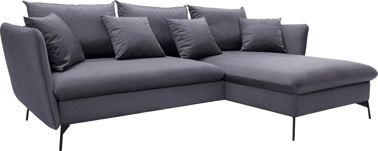 andas Ecksofa "LIVORNO,258 cm, L-Form," Schlaffunktion u. Bettkasten (139/2 günstig online kaufen