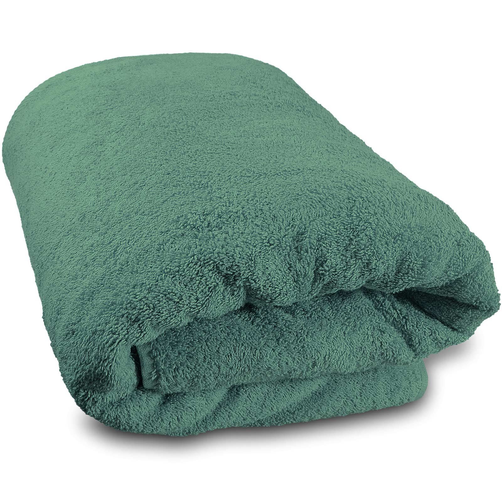 Lanudo Badetücher Lanudo® Saunahandtuch "Pure Line" 80x200 cm div. Farben, 100% Baumwolle (1-St)