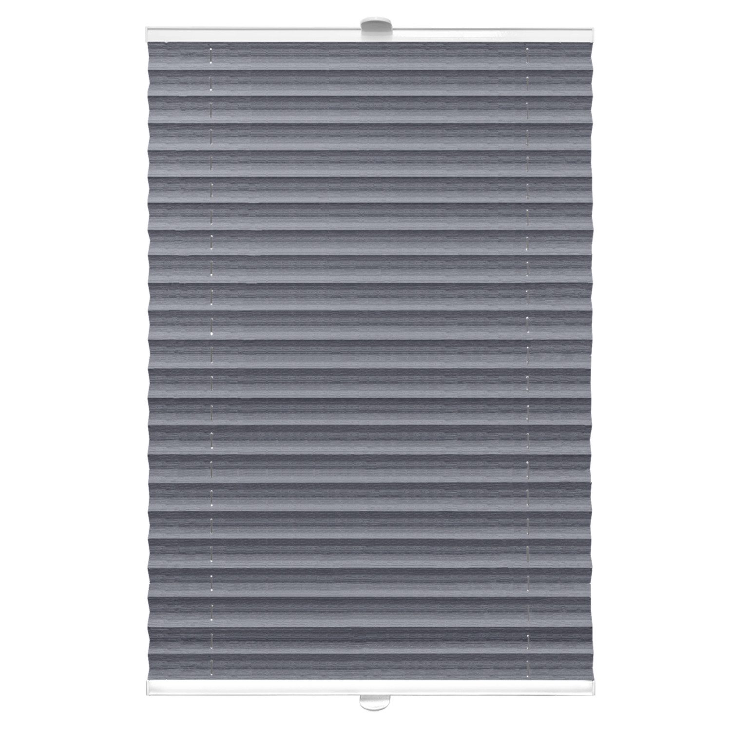 DomDeco Plissee "Natural", Dunkelgrau, 50x120 cm günstig online kaufen