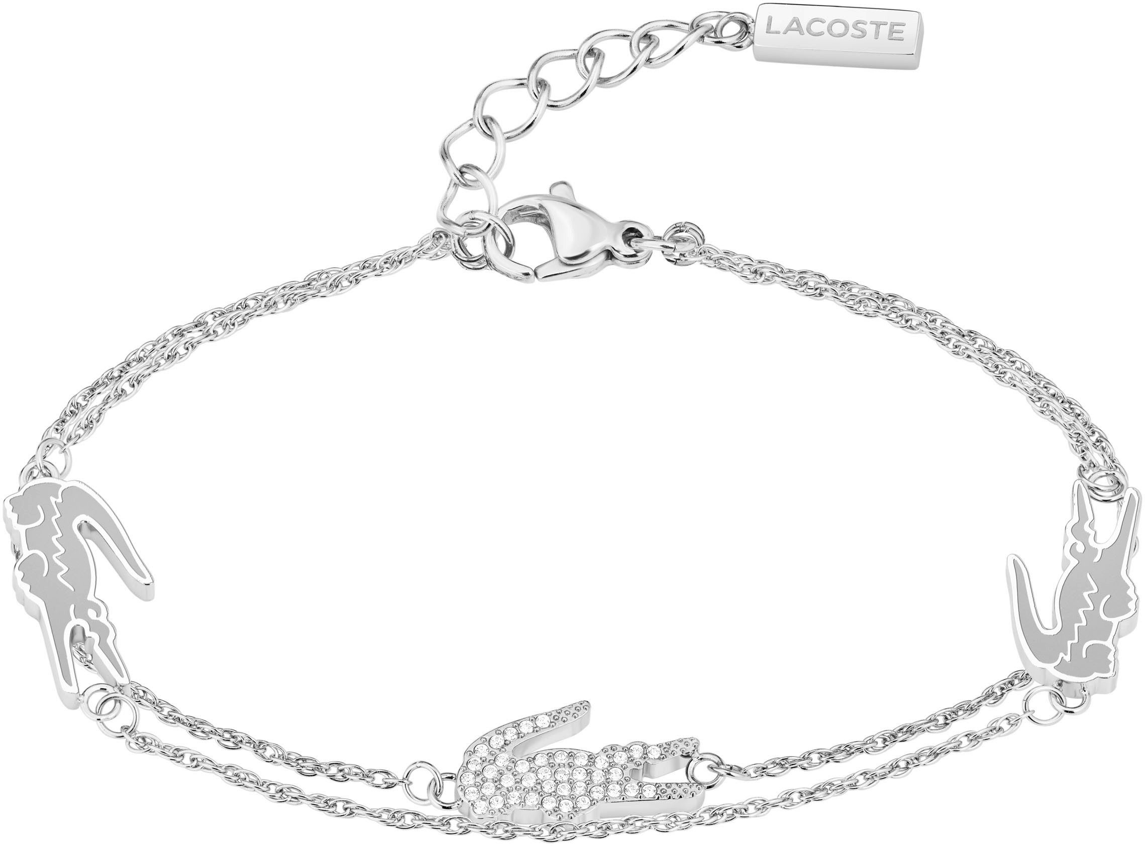 Lacoste Gliederarmband CROCODILE