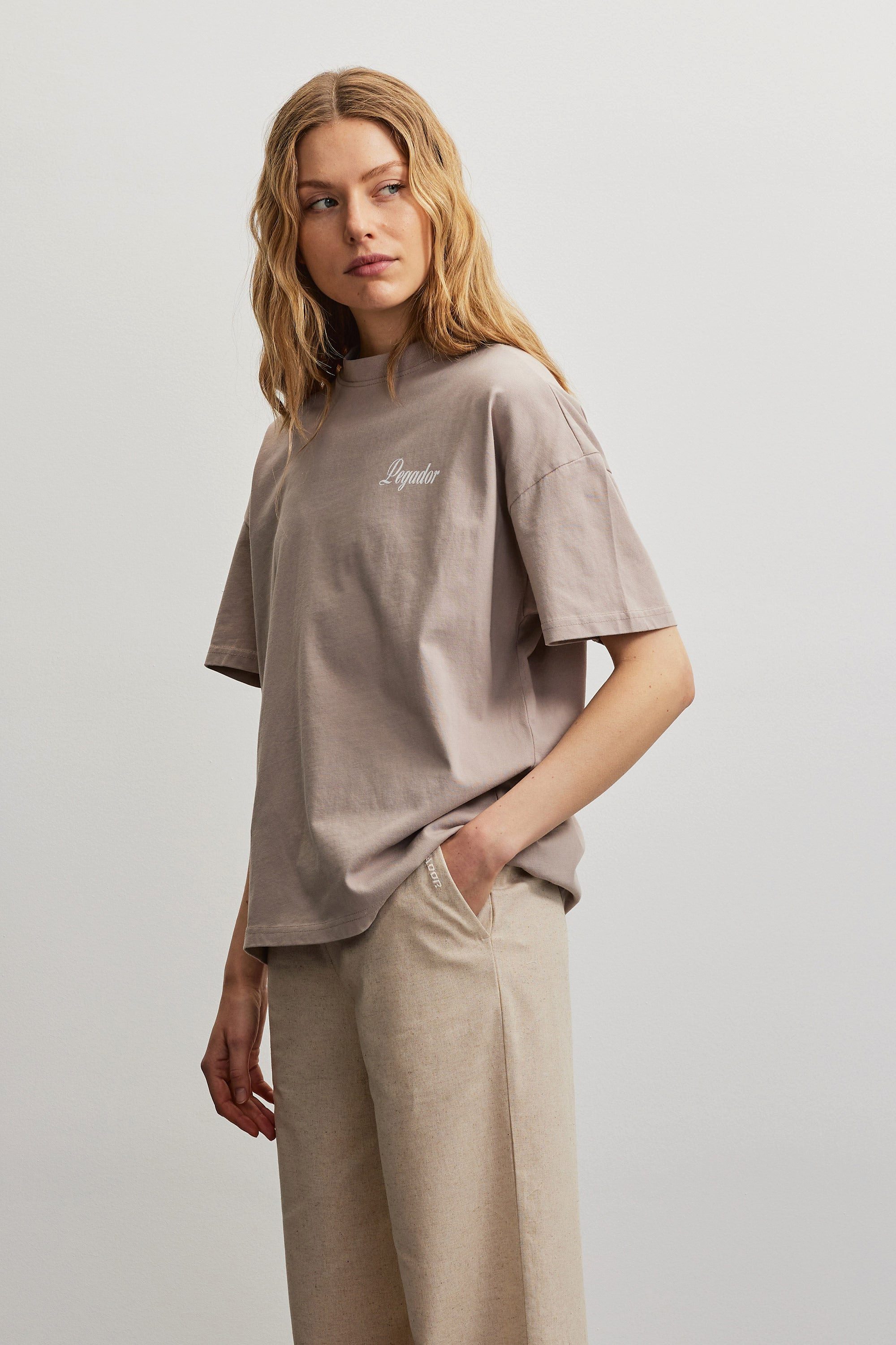 PEGADOR T-Shirt RAUMA HEAVY OVERSIZED TEE