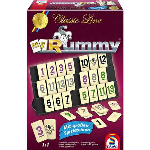 Schmidt Spiele Spiel, Familienspiel MyRummy® Classic Schmidt Spiele 49282 Ab 8 Jahre