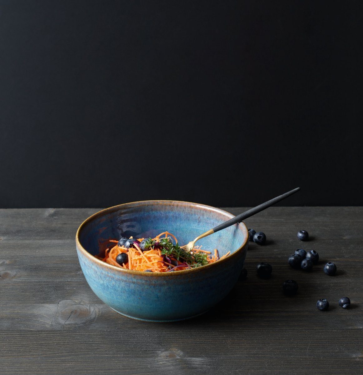 ASA SELECTION Schale COPPA Poke Bowl curacao 18 cm, Steinzeug, (Poke Bowls), Geschirr