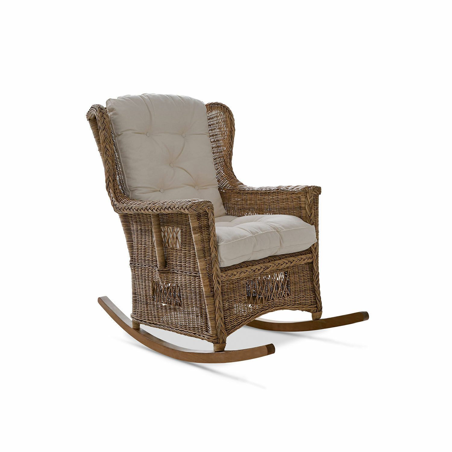 Mirabeau Esszimmerstuhl Schaukelstuhl Jeveren braun/creme