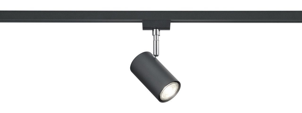 TRIO Leuchten Schienensystem-Sets Trio Leuchten Spot Marley DUOline GU10, schwarz, Ohne Leuchtmittel, Dimmbar ohne Bewegungsmelder