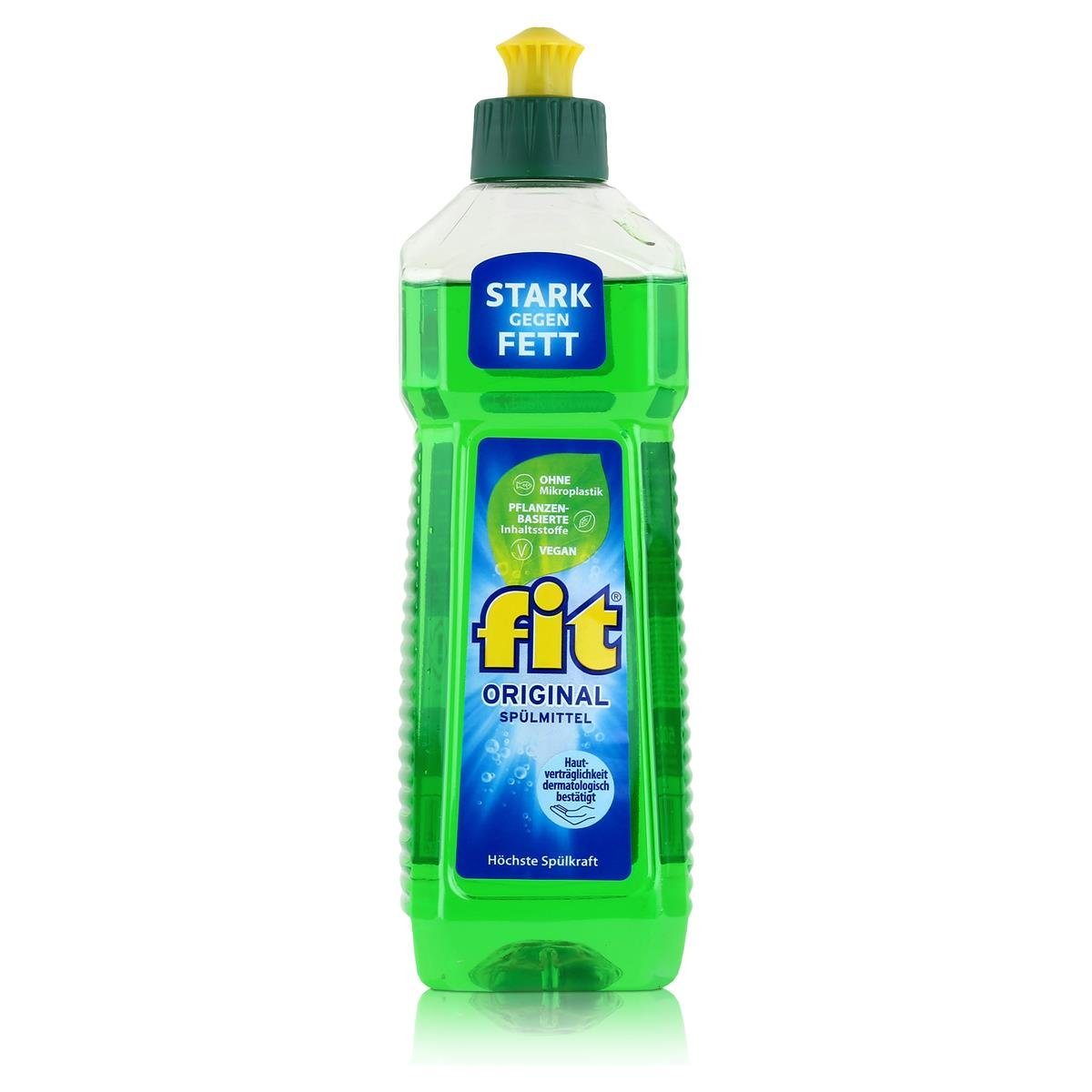FIT fit Original Spülmittel 500ml - Stark gegen Fett (1er Pack) Geschirrspülmittel