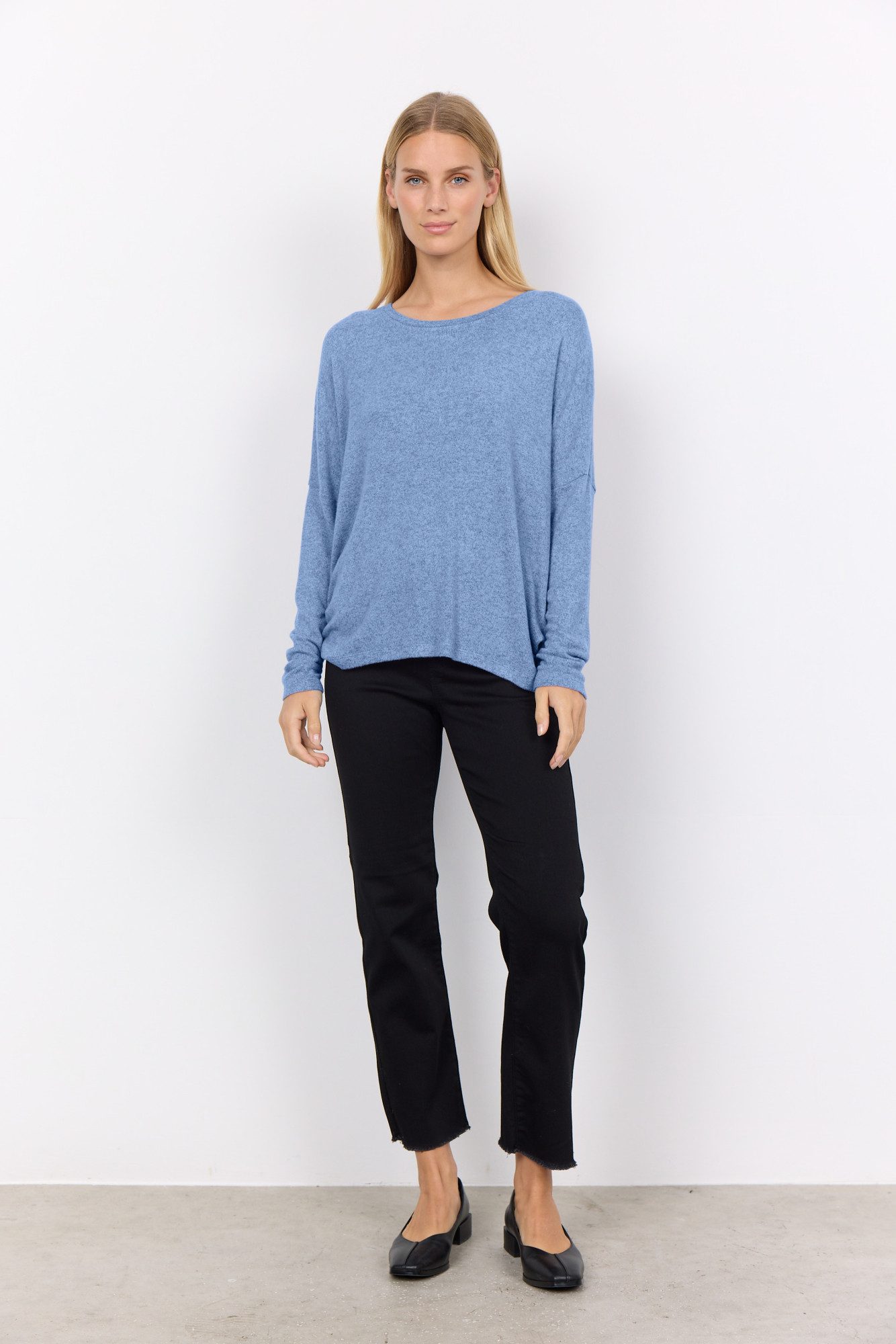 soyaconcept Rundhalsshirt SC-BIARA 1 bequemer Pullover, günstig online kaufen