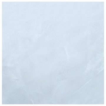 vidaXL Laminat PVC-Fliesen Selbstklebend 20 Stk 1,86 m² Weißer Marmor