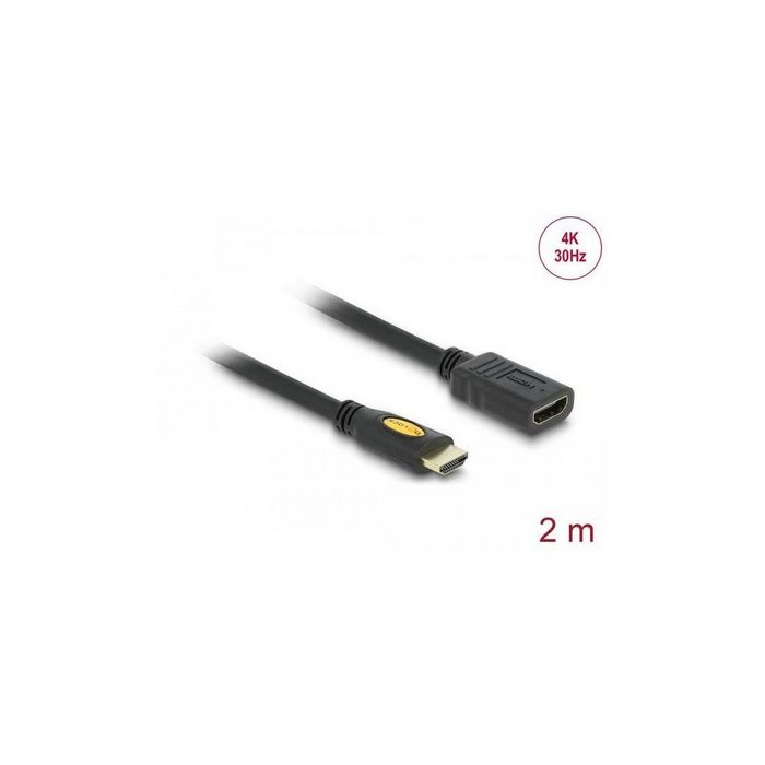 Delock Kabel High Speed HDMI mit Ethernet Verlängerung HDMI A... Computer-Kabel