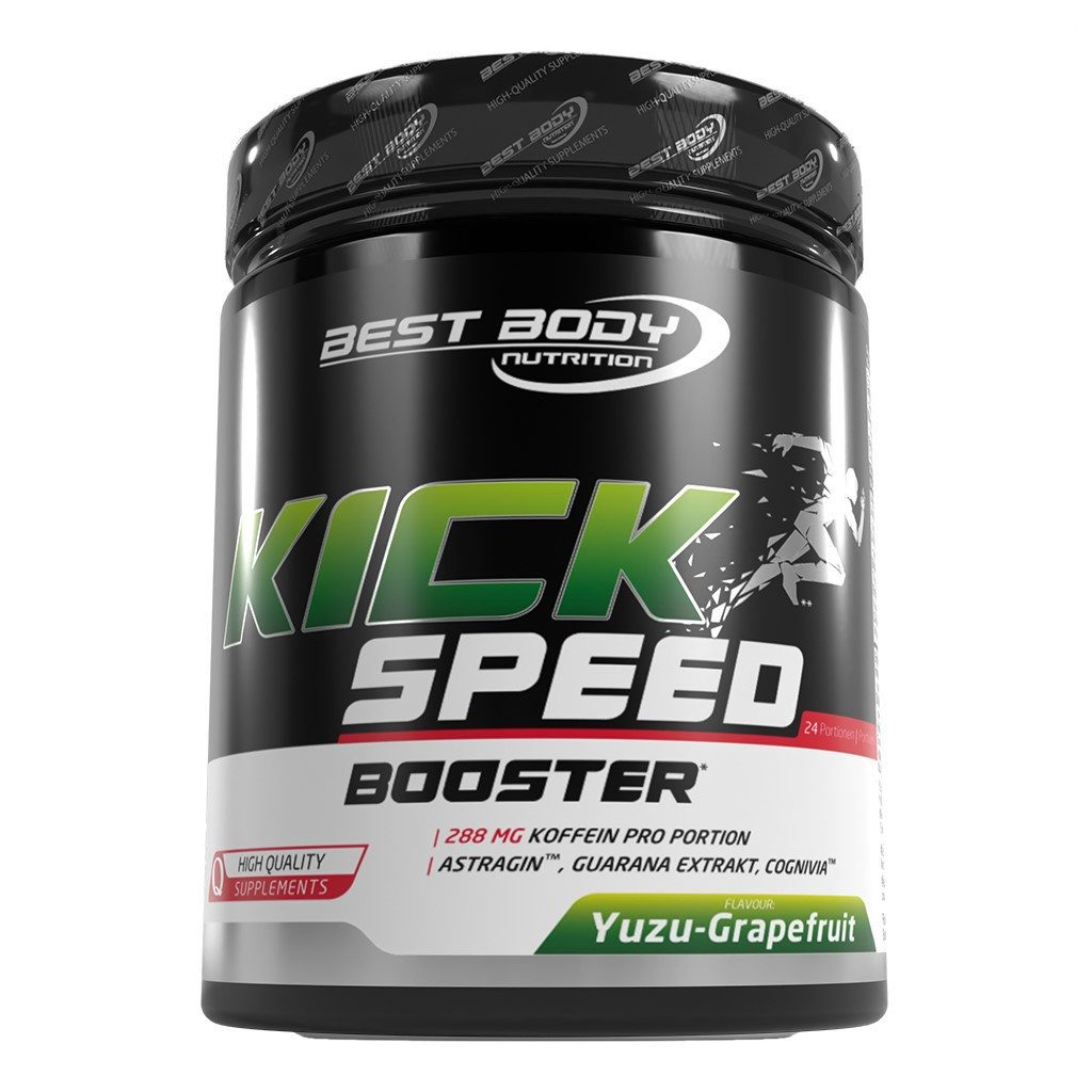 Professional Kick Speed Booster - Yuzu Grapefruit - 600 g Dose Pulver