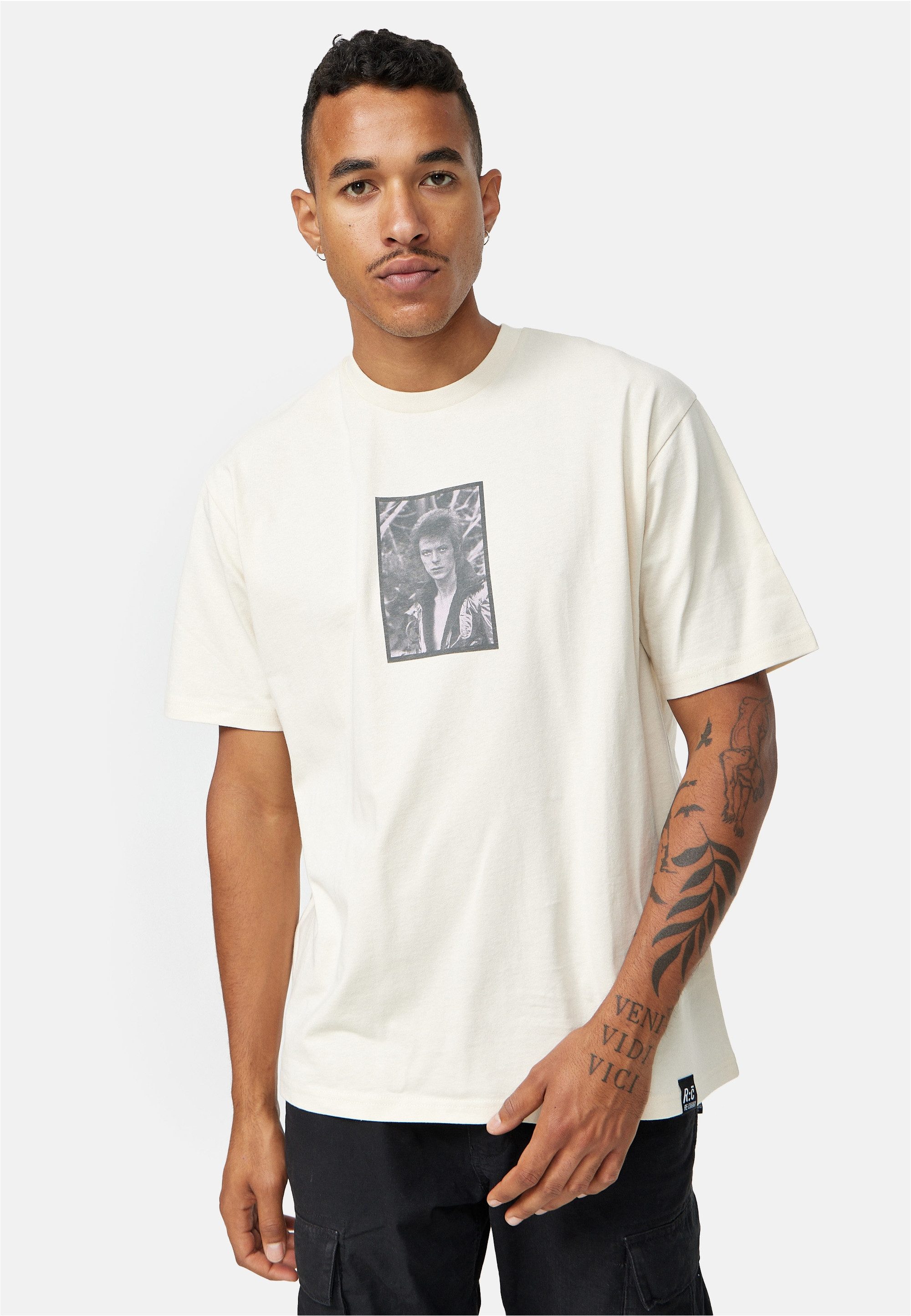 Recovered T-Shirt "David Bowie King Of Rock Relaxed", (1 tlg.), mit coolem günstig online kaufen