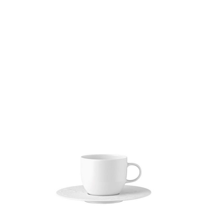Rosenthal Tasse Zauberflöte Weiß Kaffeetasse 2-tlg. Porzellan