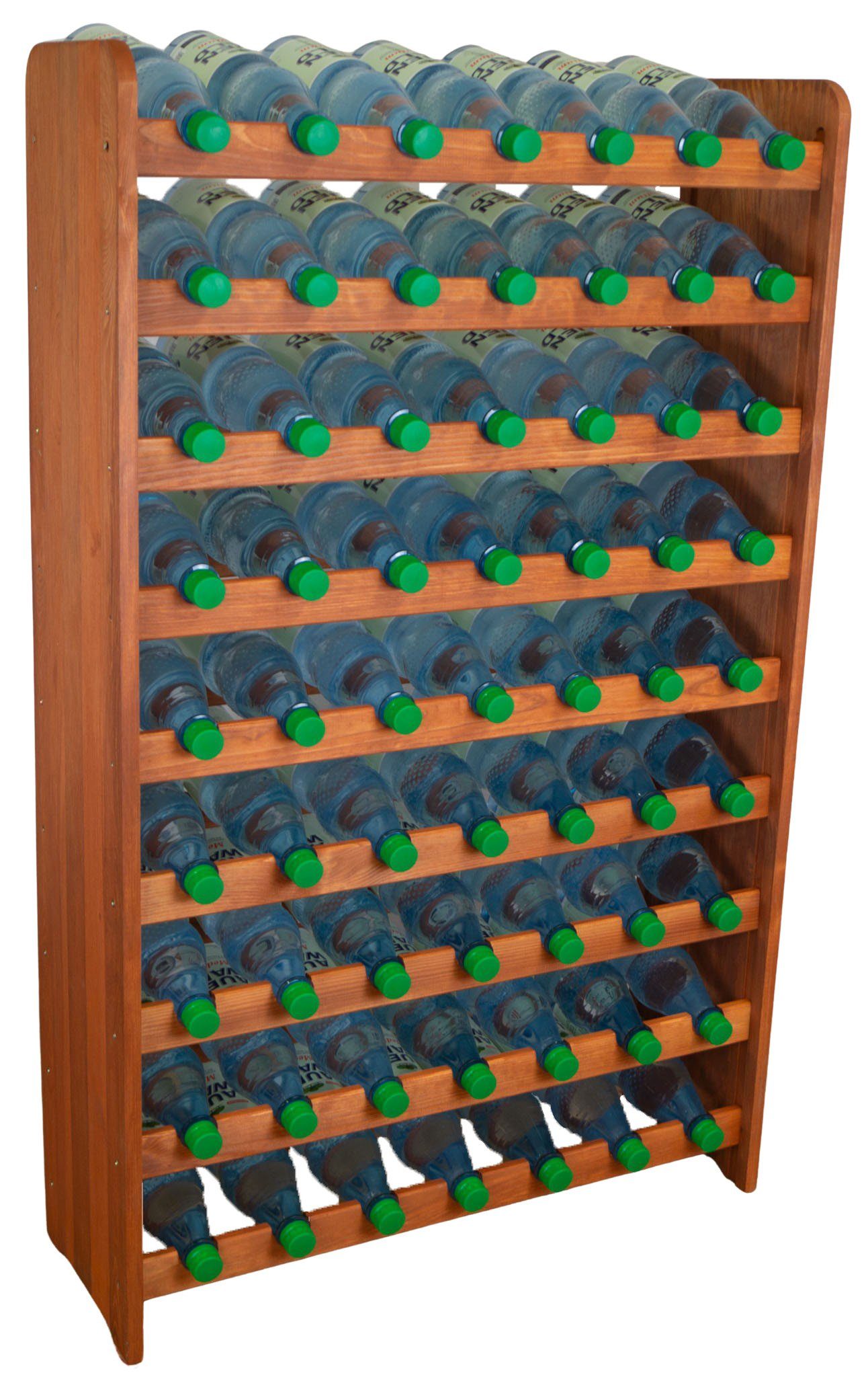 Kistenkolli Altes Land Weinreg in Weinständer 63 Allzweckkiste ocker für Weinschrank Flaschen Flaschenregal