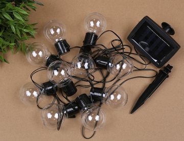 Sarcia.eu LED Solarleuchte Solar-Gartengirlande 10 LED, Lichterkette 3,8m
