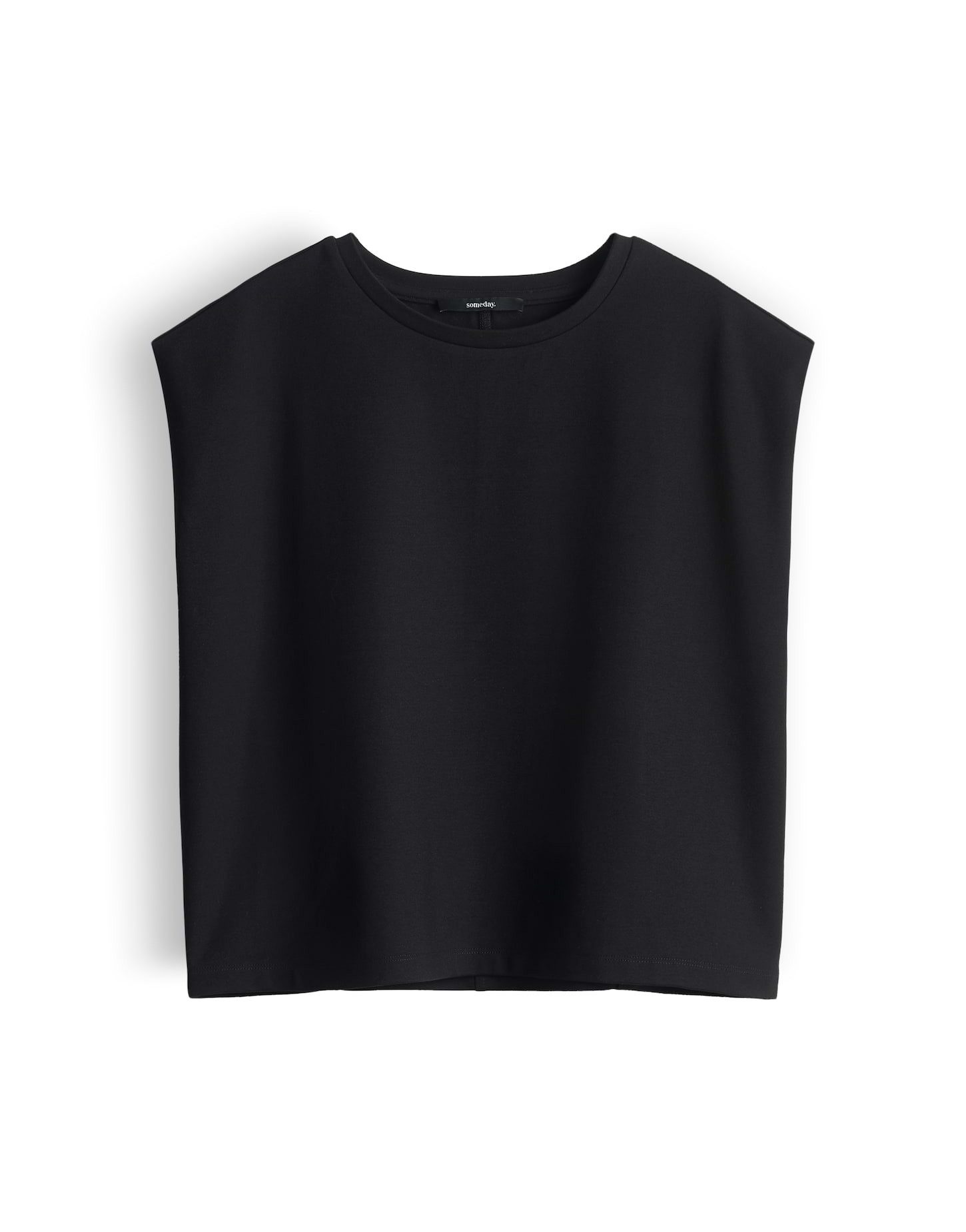 someday Sweatshirt Unera aus ECOVERO™-Sweat Ärmellose Boxy Silhouette, soft und formstabil