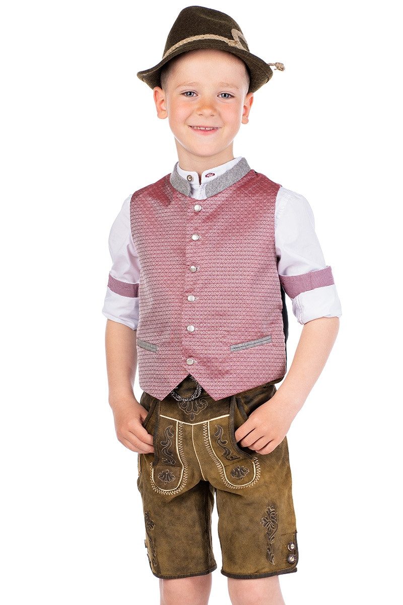 Isar-Trachten Lederhose Lederhose Kinder - LORIS - eiche