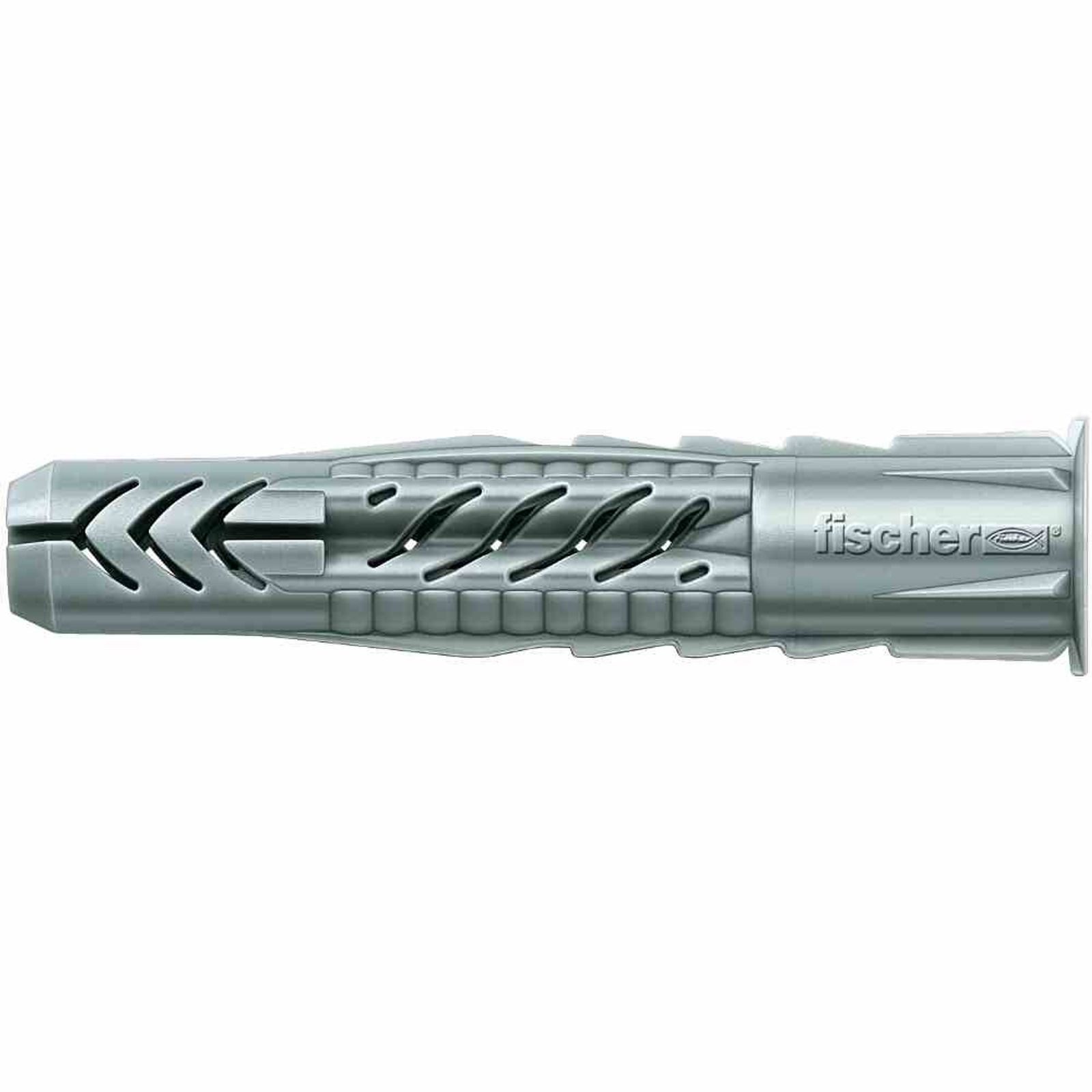 fischer Universaldübel UX 8x50 R Nylon Universaldübel lang mit Rand,* packweise! *, 100 Stück, (100-tlg)