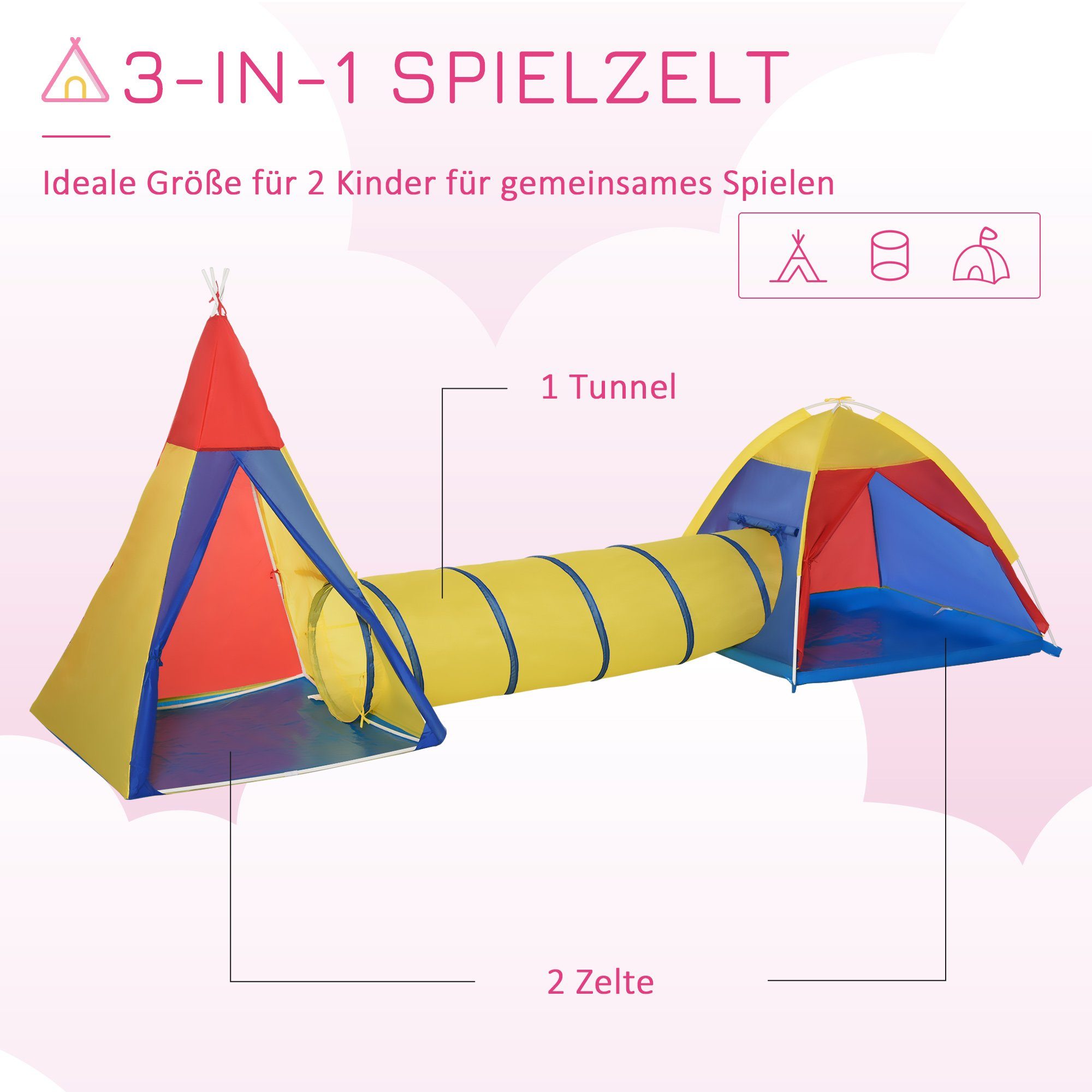 HOMCOM Spielzelt