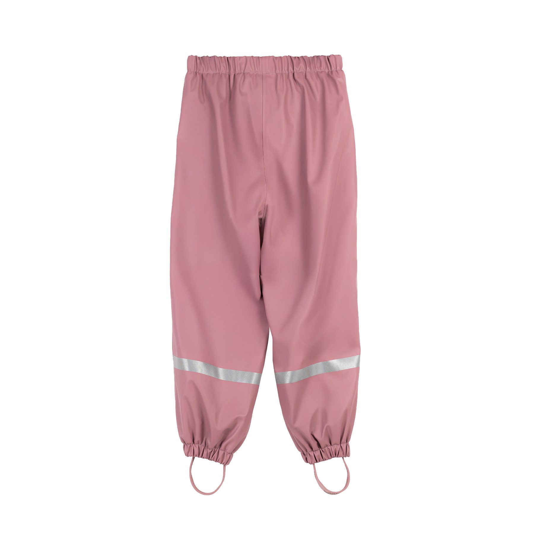 BMS Regen- und Matschhose mit Fleece gefütterte Thermo-Regenbundhose mit elastischem Bund – Bild 3 von 3