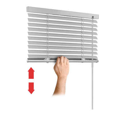 Jalousie Cordless-Schnurlos Aluminium Venetian Blind Alu Jalousie Rollo, euroharry