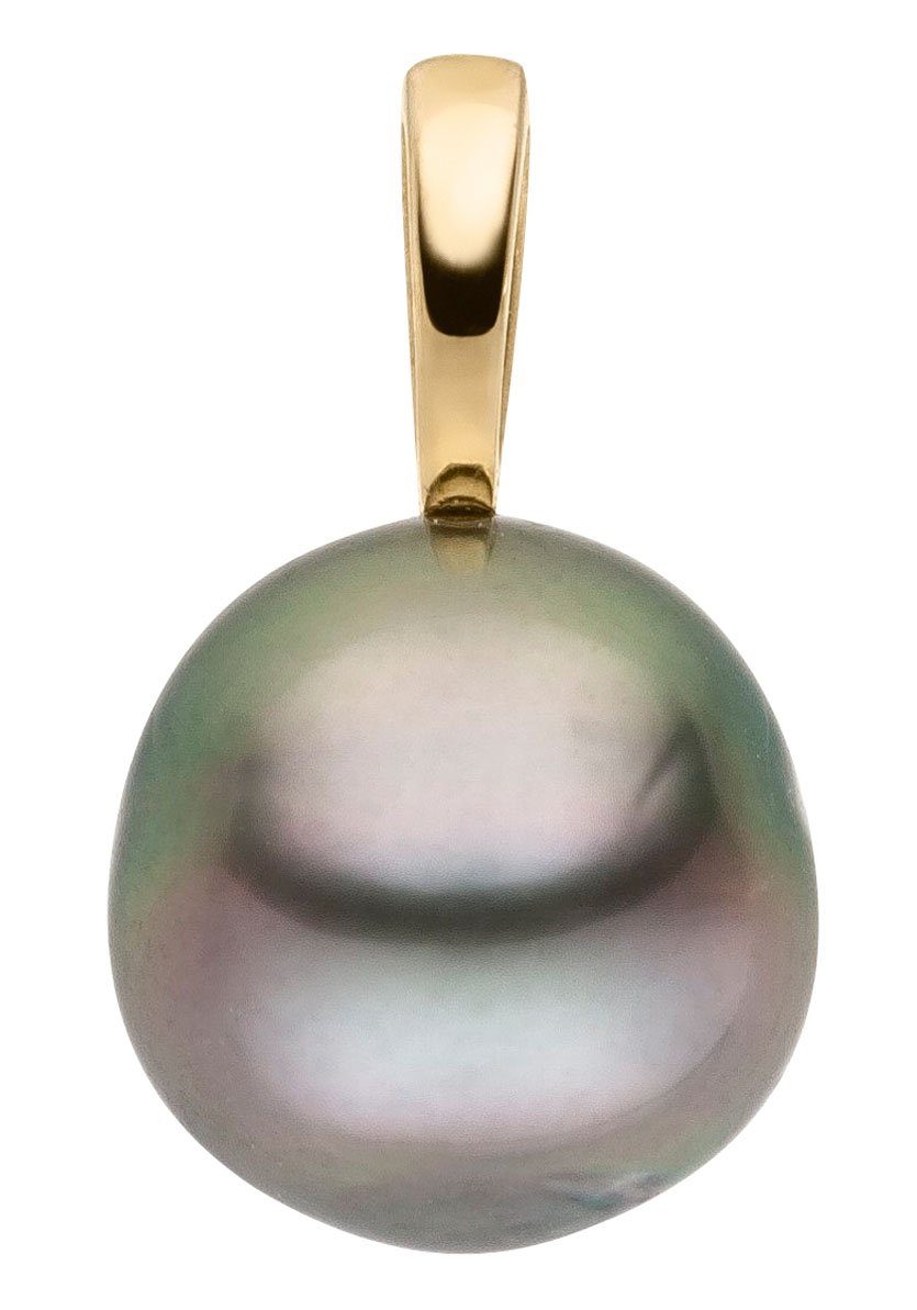 Firetti Бисерanhänger Schmuck Geschenk Gold 375 Halsschmuck Anhänger Halskette Perle, Made in Germany - mit Tahitizuchtperle
