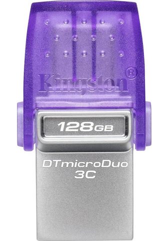 Kingston DATATRAVELER® MICRODUO™ 3C 128GB USB-S...