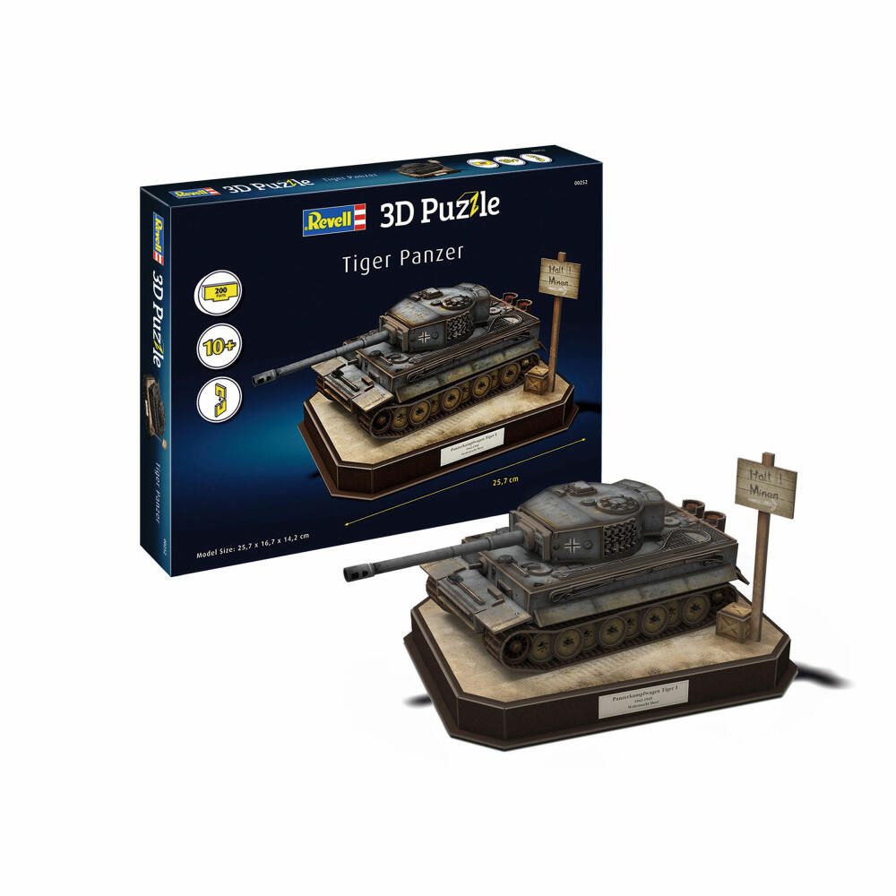 Revell® 3D-Puzzle Panzer Tiger I, Puzzleteile
