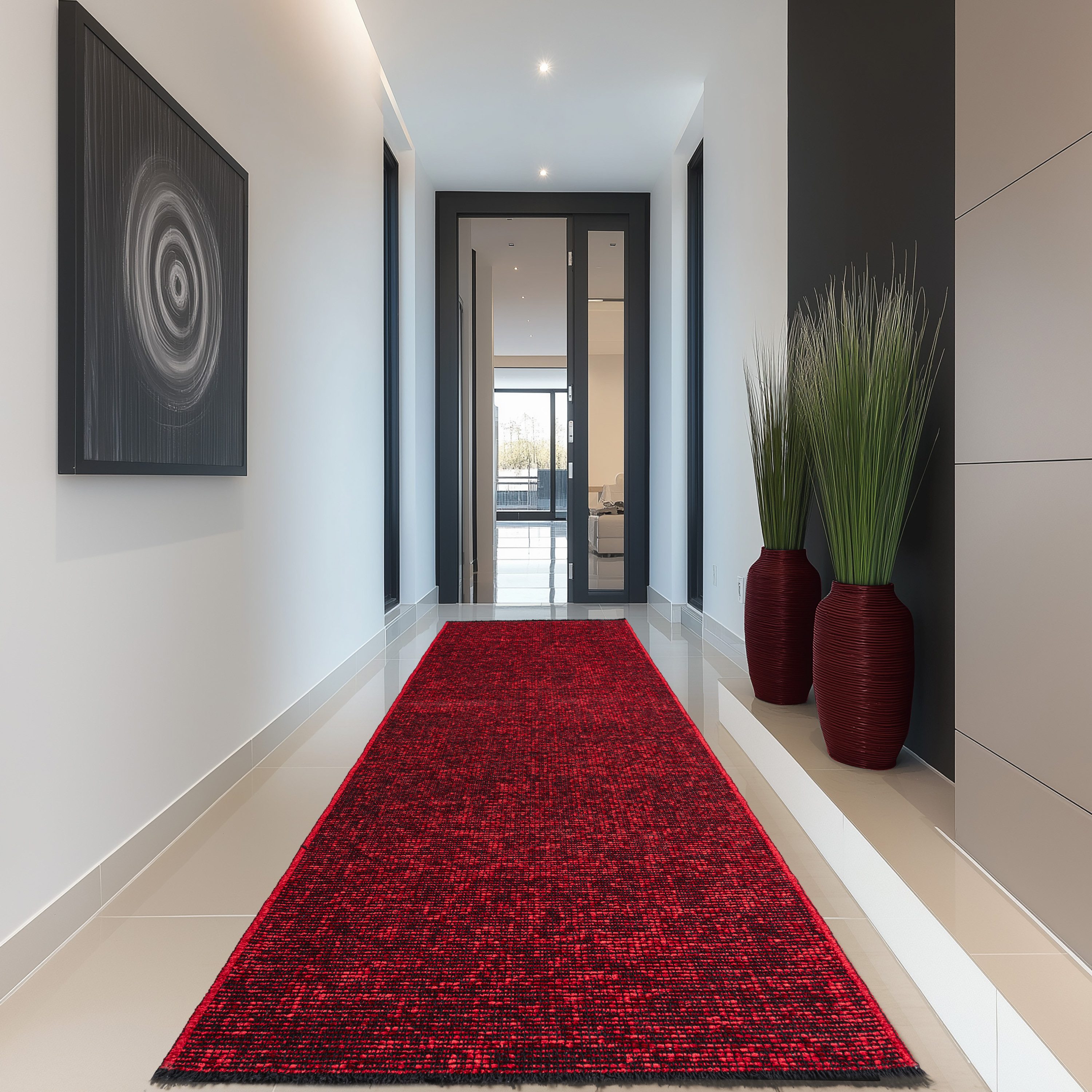 Carpettex Veloursteppich Boho Design, Läufer, Höhe: 7 mm, Baumwolle, Waschb günstig online kaufen