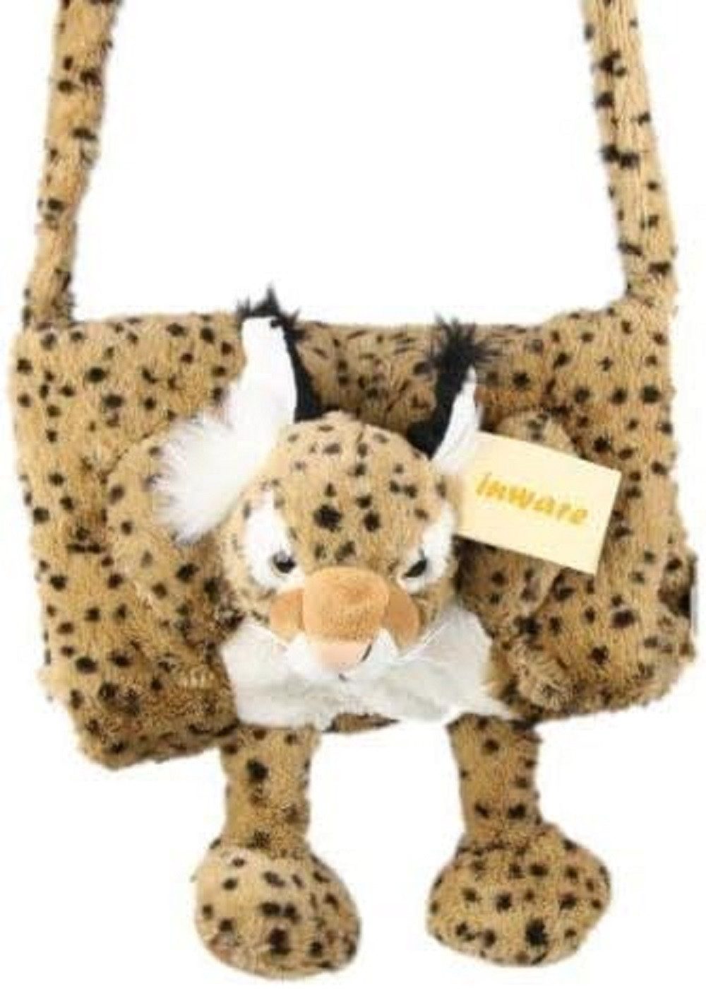 inware Plüschfigur Muff, Wildschwein / Luchs ca. 23 x 20 cm, Handmuff, Kind günstig online kaufen