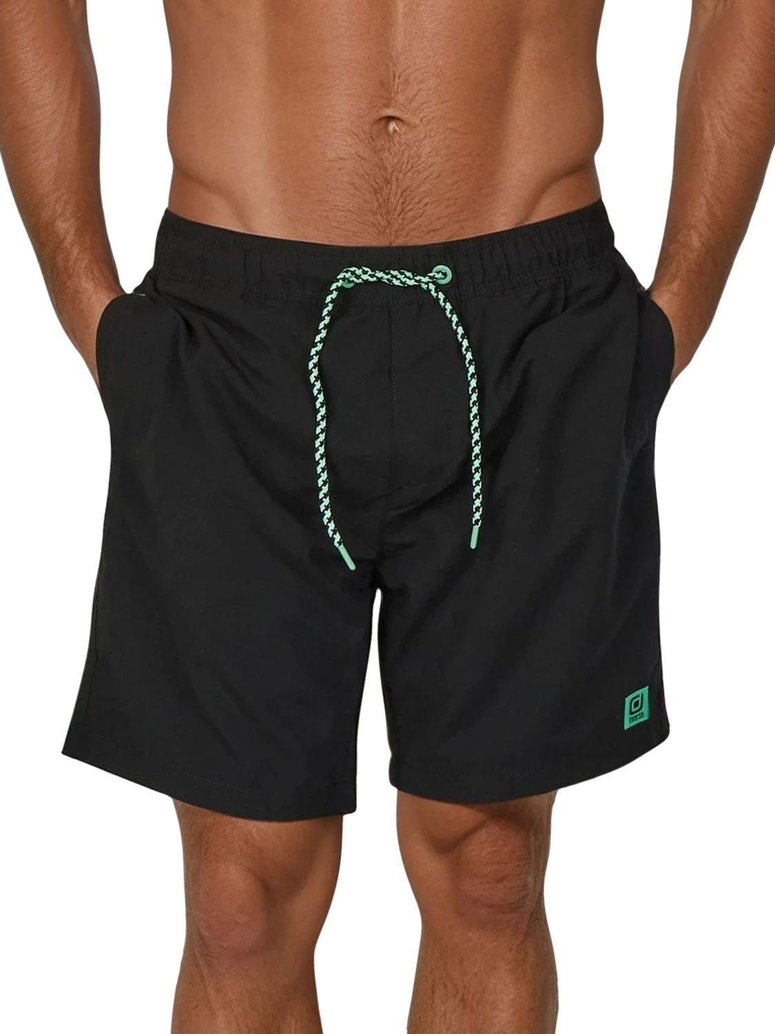 riverso Badeshorts Herren Badehose RIVDavid Regular Fit (1-St) Sportshorts mit Kordelzug