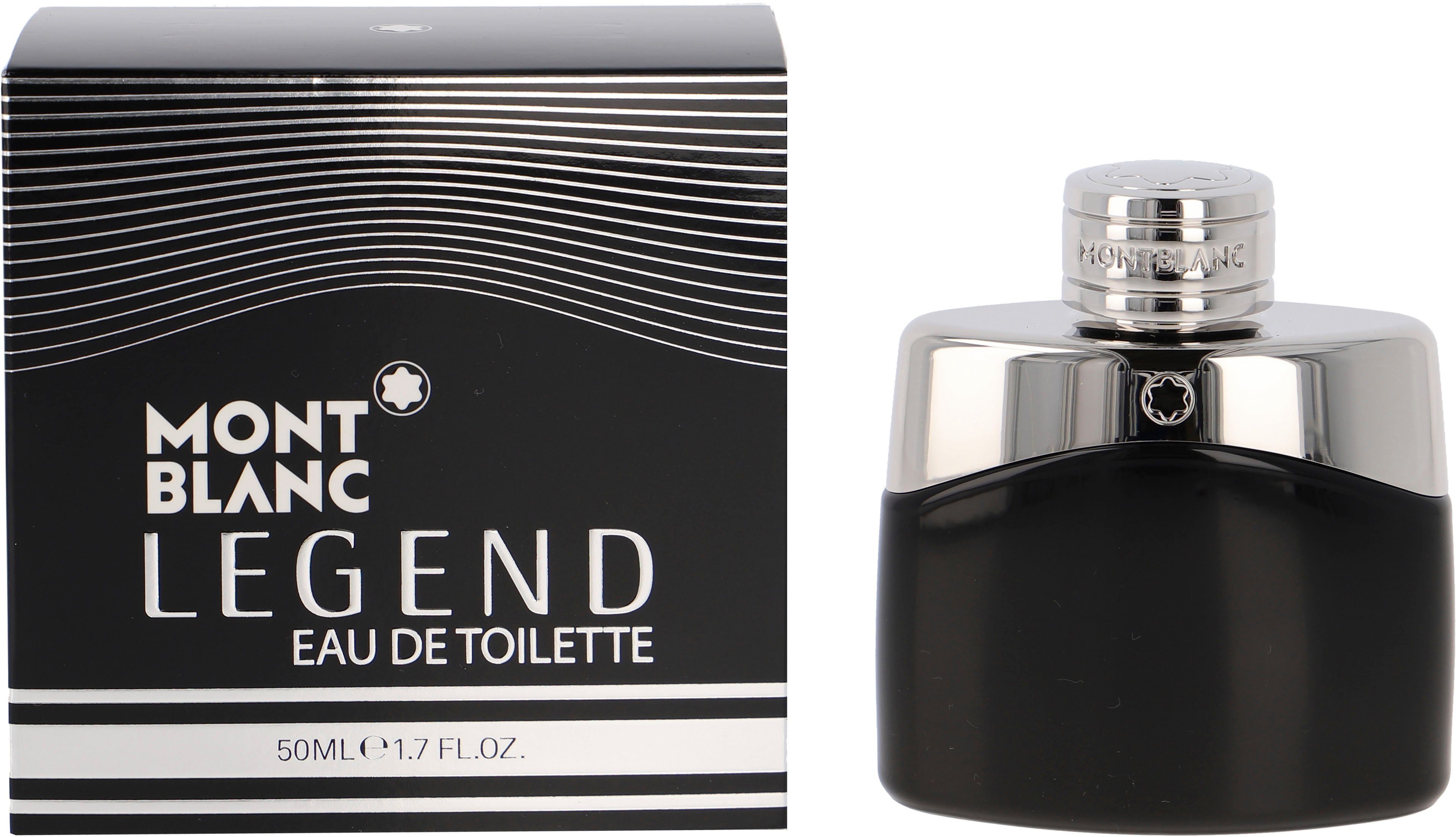 MONTBLANC Eau de Toilette LEGEND, mit Bergamotte, Vetiver und Patschuli
